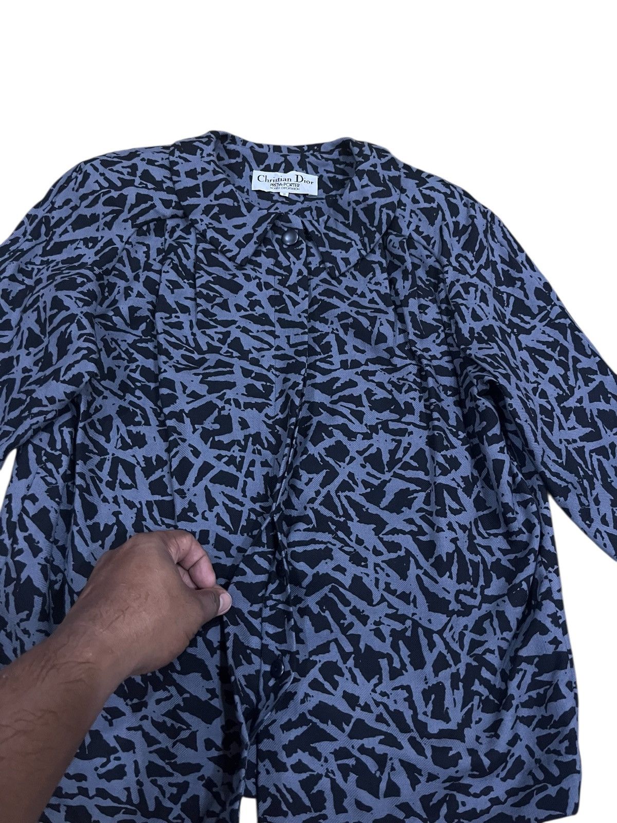 Christian Dior Monsieur CHRISTION DIOR PRET-A PORTER LONG SLEEVE SHIRT BLOUSE Size M / US 6-8 / IT 42-44 - 3 Thumbnail