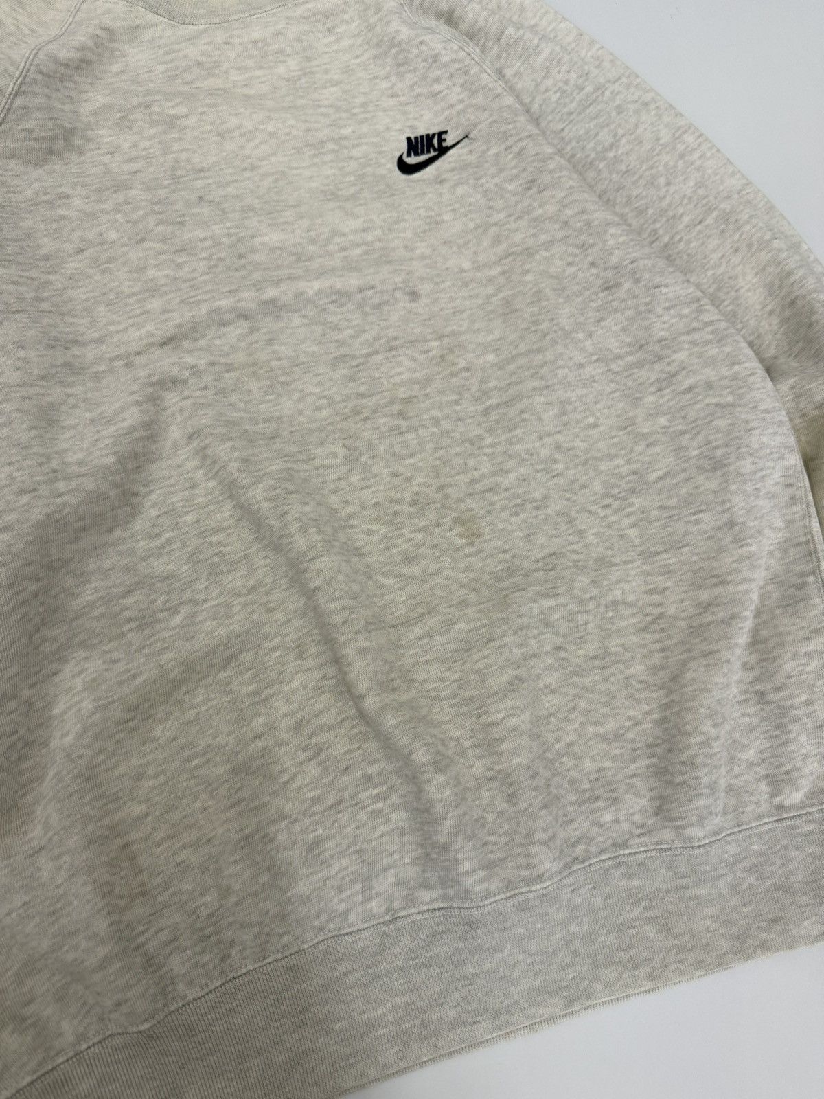 Nike 🔥 Japan 90s Nike Distressed Streetwear Sweat Embroided Logo Size US L / EU 52-54 / 3 - 4 Thumbnail