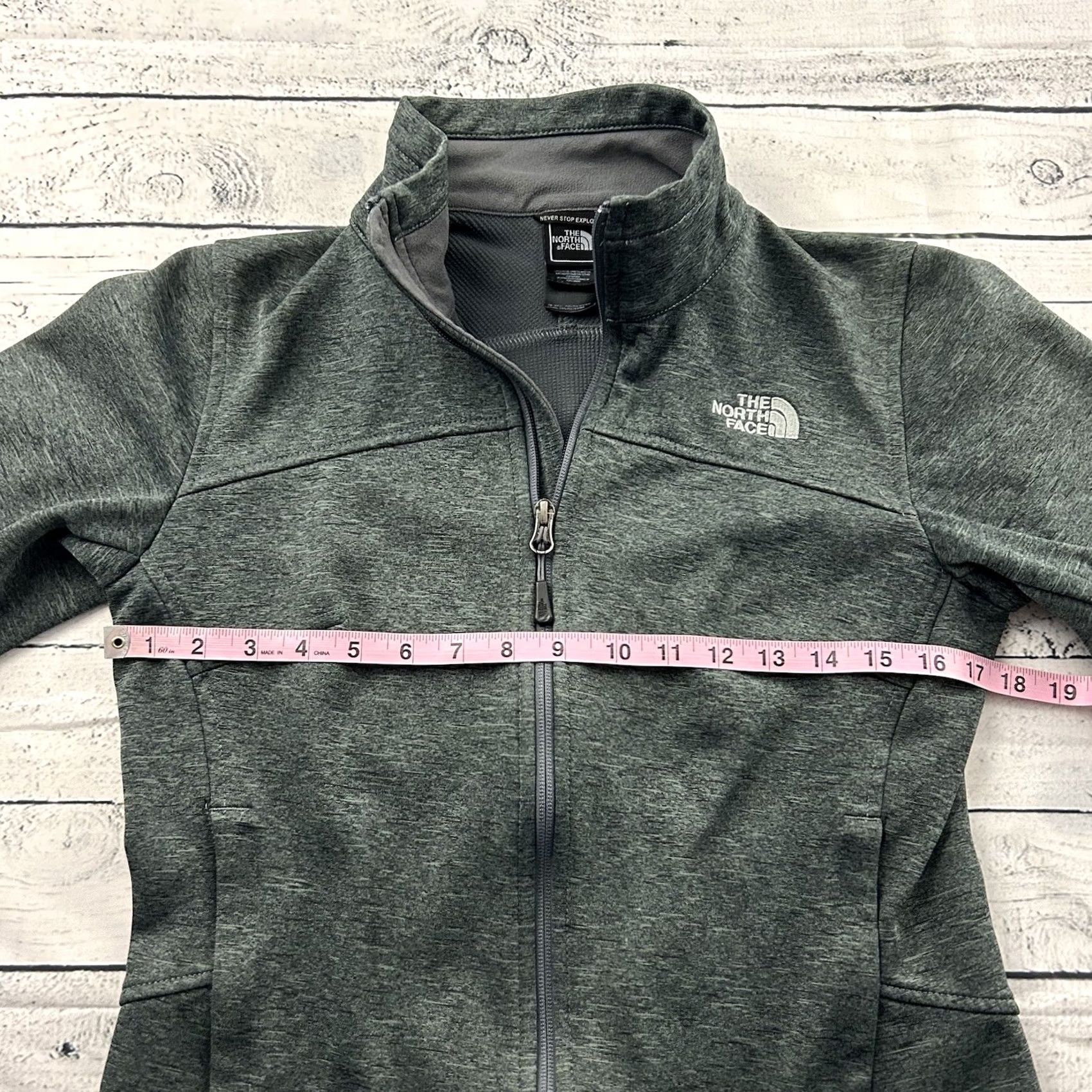 The North Face The North Face Jacket Womens S Gray Full Zip Soft Shell Women Size S / US 4 / IT 40 - 5 Thumbnail