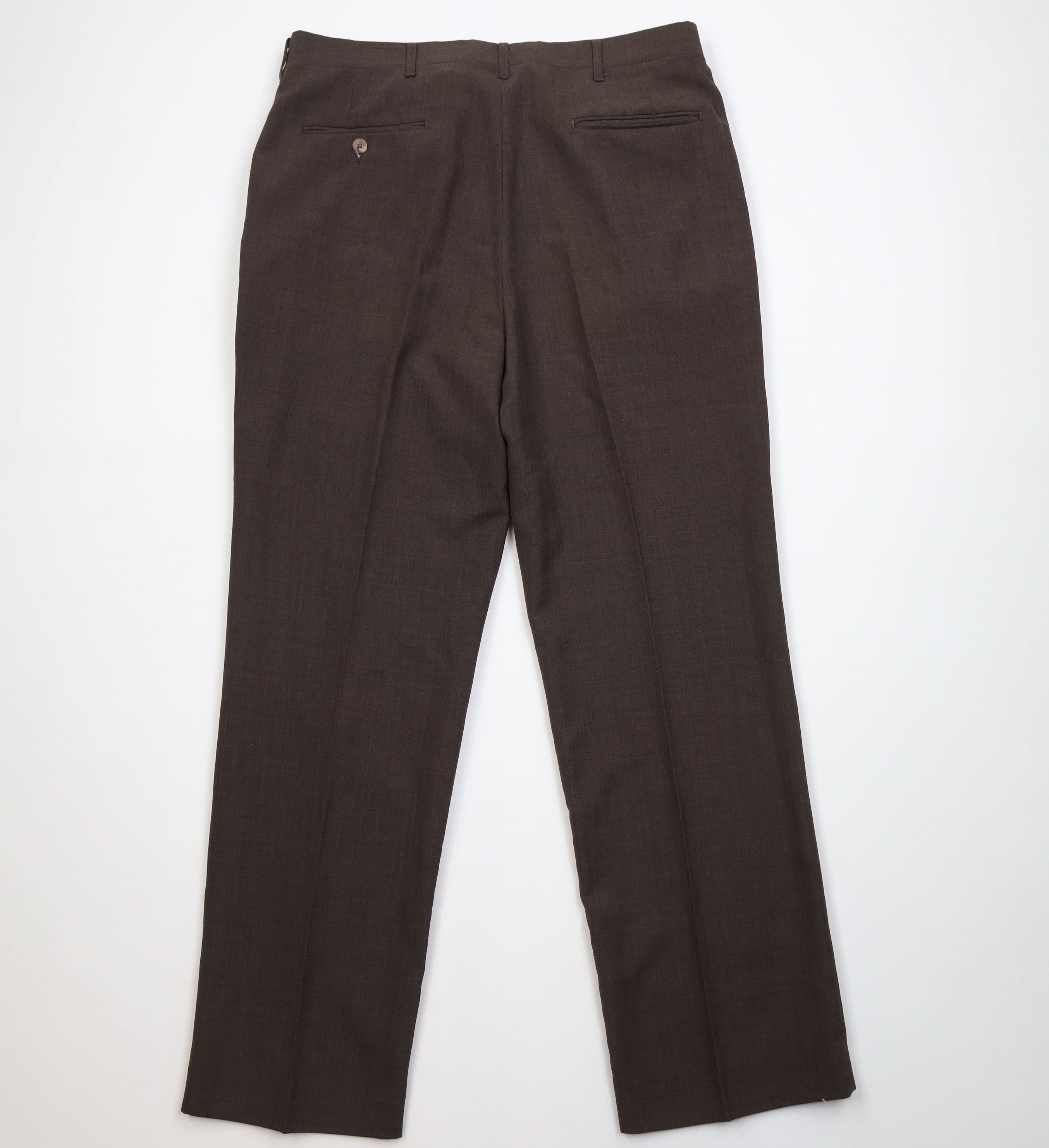 Vintage Vintage 70s Streetwear Blend Knit Wide Leg Chino Pants USA Size US 36 / EU 52 - 9 Thumbnail