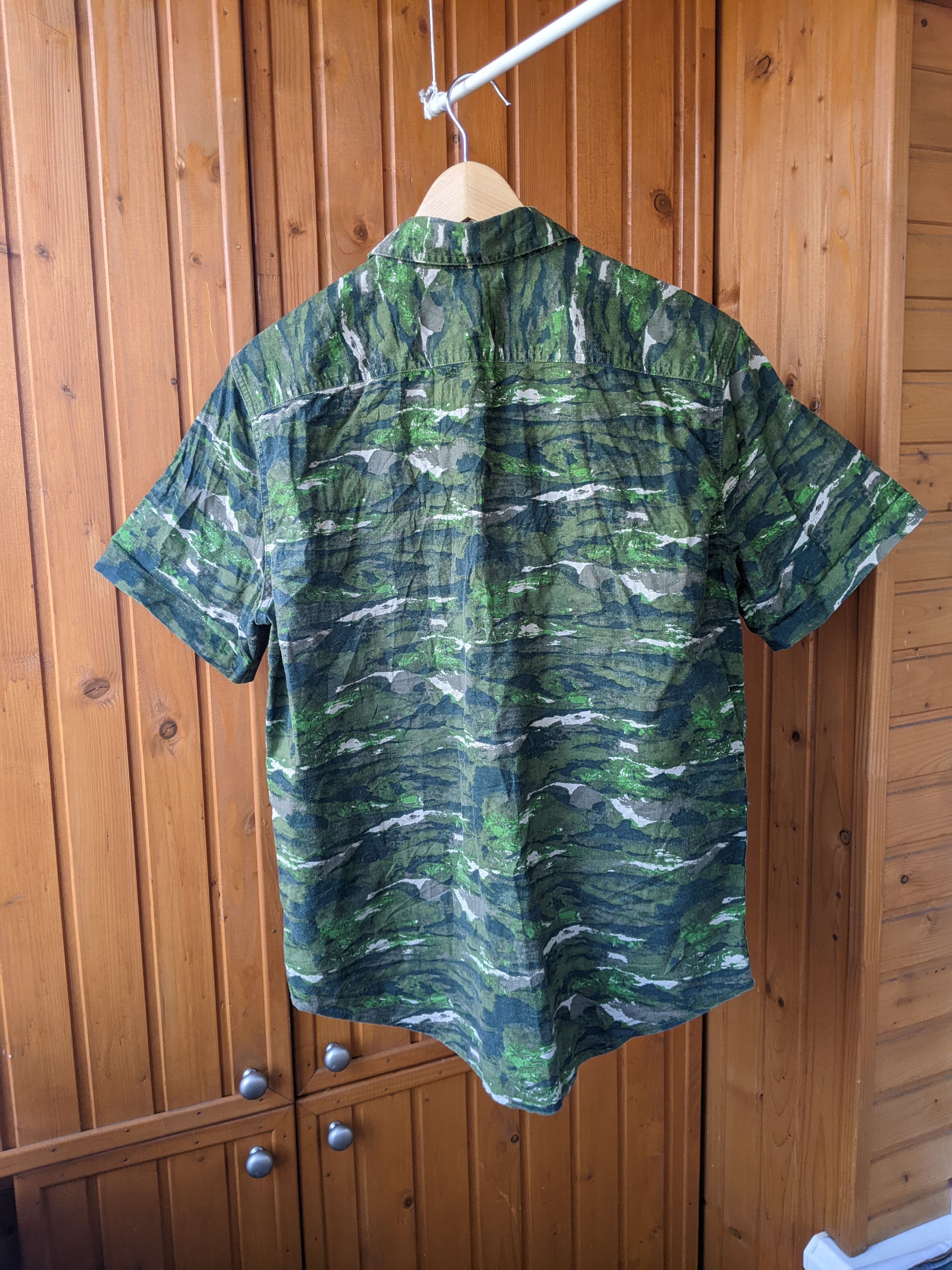 Japanese Brand × Levi's Levi`s Camo Print Shirt Polo Vintage Size M Maharishi Size US M / EU 48-50 / 2 - 7 Thumbnail