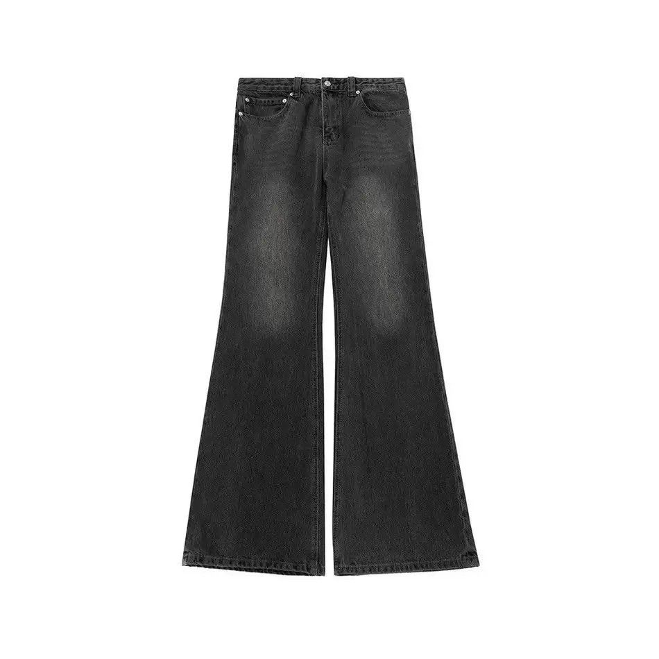 Japanese Brand Rugged Mud Dyed Boot Cut Jeans Size US 30 / EU 46 - 5 Thumbnail