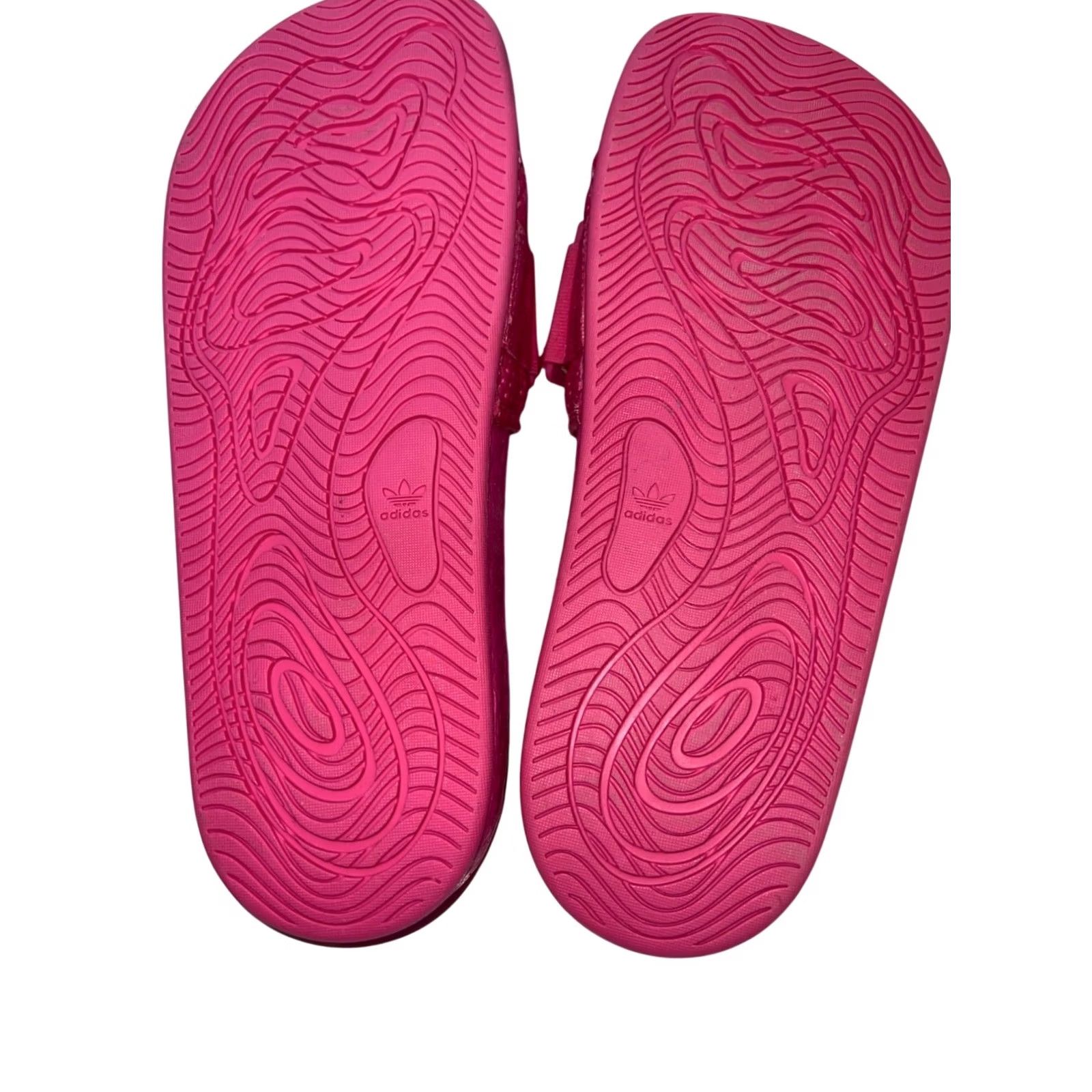 Adidas Pharrell Williams Chancletas HU Pink Sandals Shoe FV7289 Men’s Size 12 Pharrell Williams X Adidas adilette with the PW BOOST SLIDE  main image 2