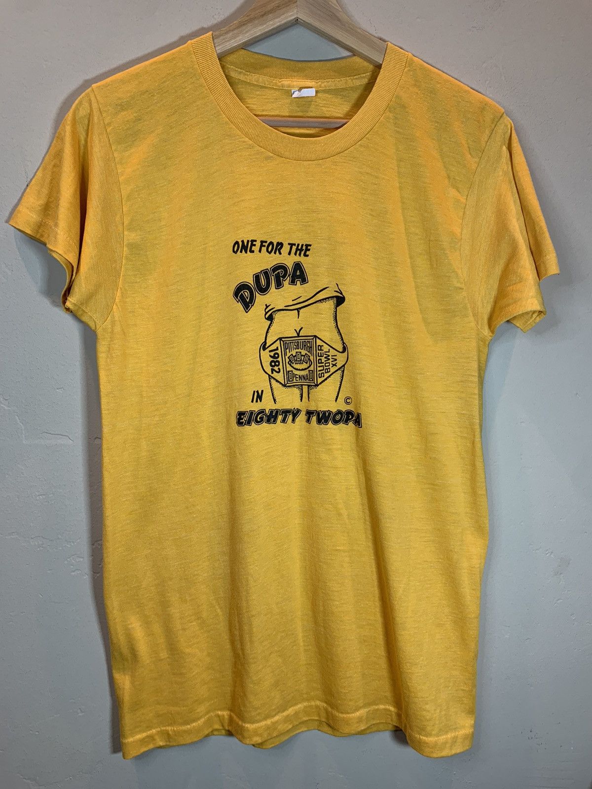 NFL × Vintage RARE Vintage 1982 Pittsburgh Steelers Super Bowl Champ Shirt Size US L / EU 52-54 / 3 - 1 Thumbnail