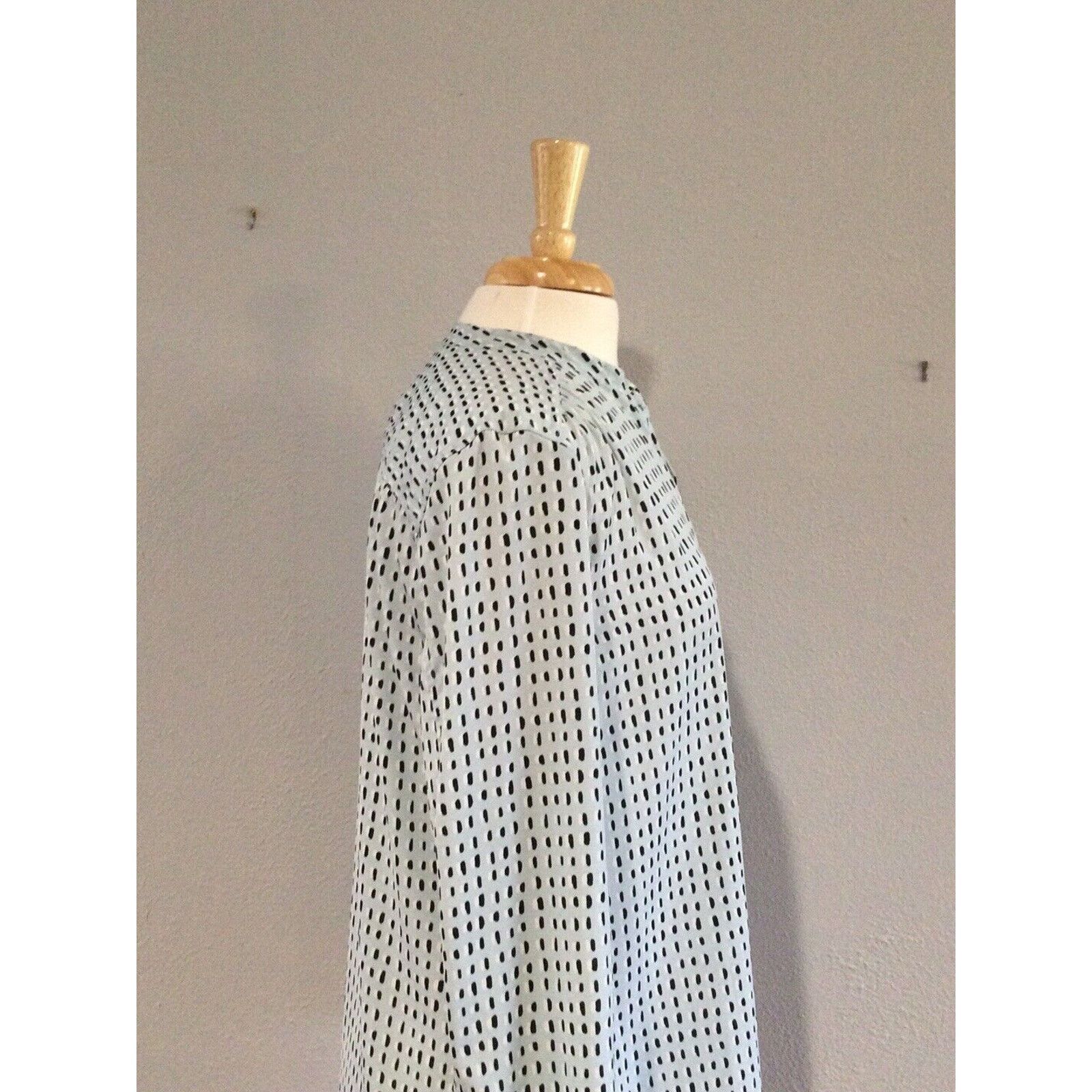 Other Caslon Long Sleeve 3/4 Button Front Tunic Sz 1/1X/14W/16W Size ONE SIZE - 5 Thumbnail