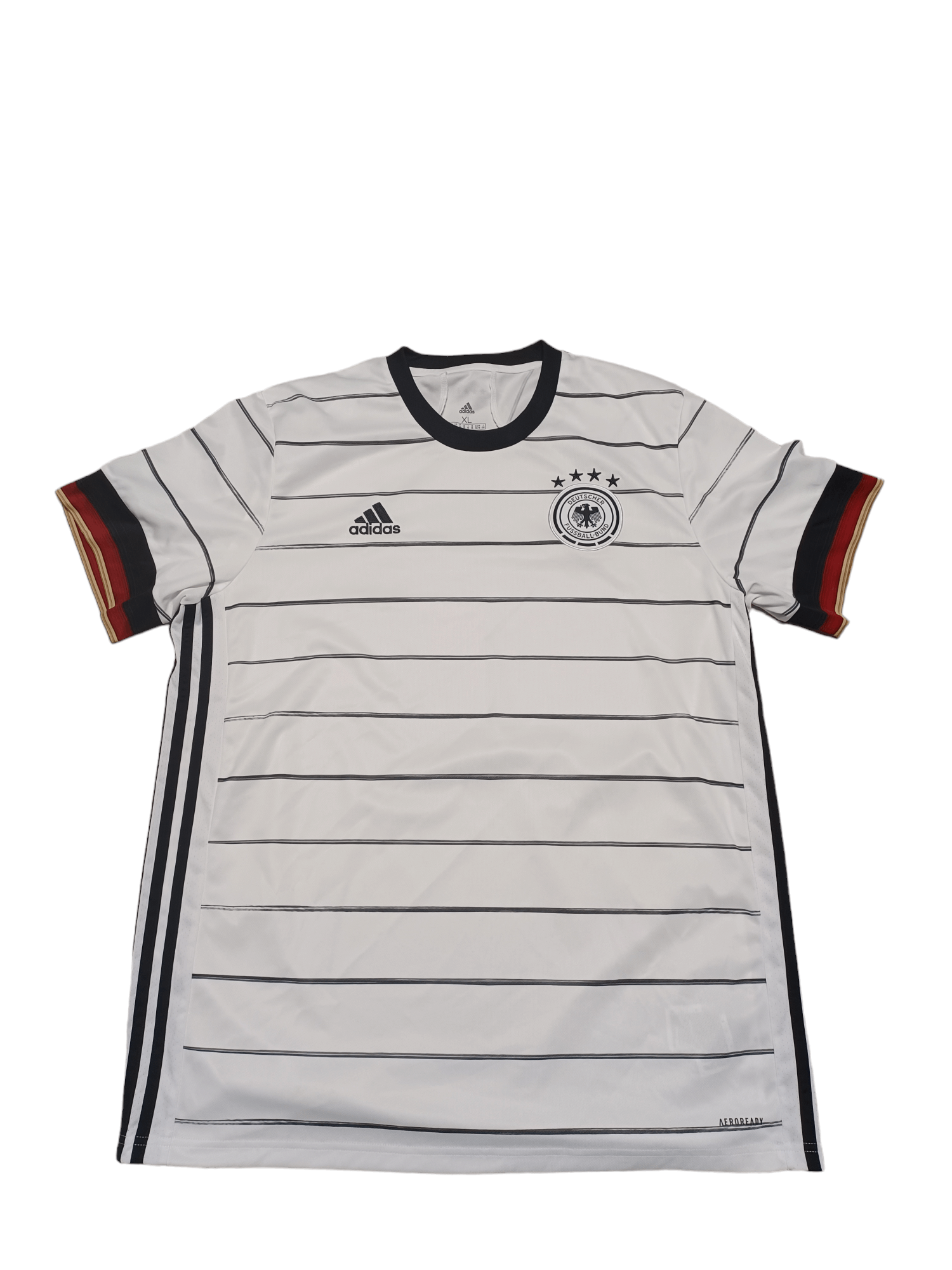 Pre-owned Adidas X Soccer Jersey 2019 Vintage Germany National Team Deutschland Soccer Jersey In White
