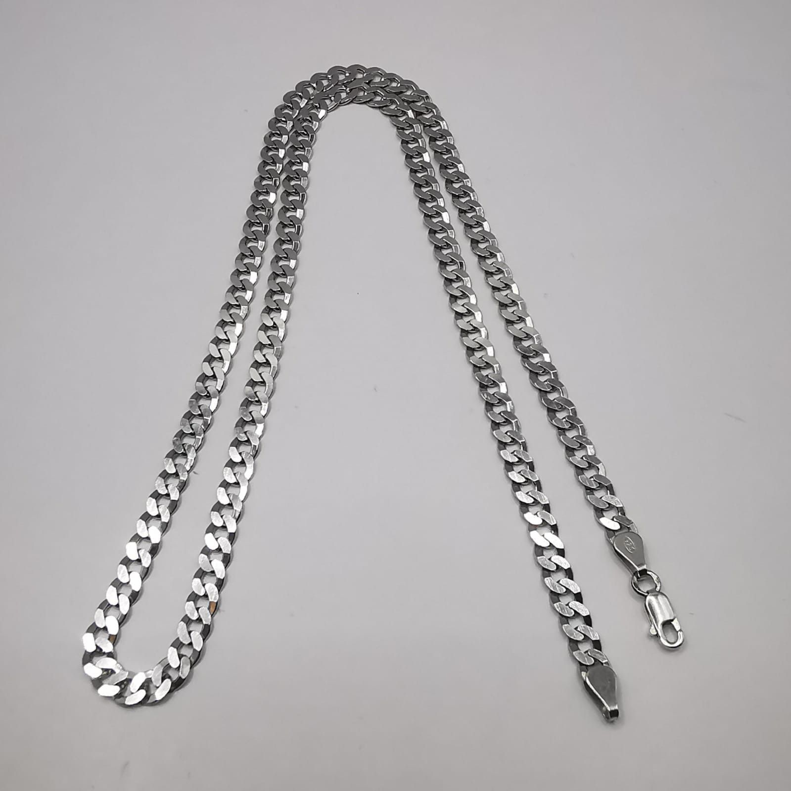 Sterling Silver Vintage Jewelry Chain,925 Sterling Silver,Signed 18,19g Size ONE SIZE - 2 Thumbnail