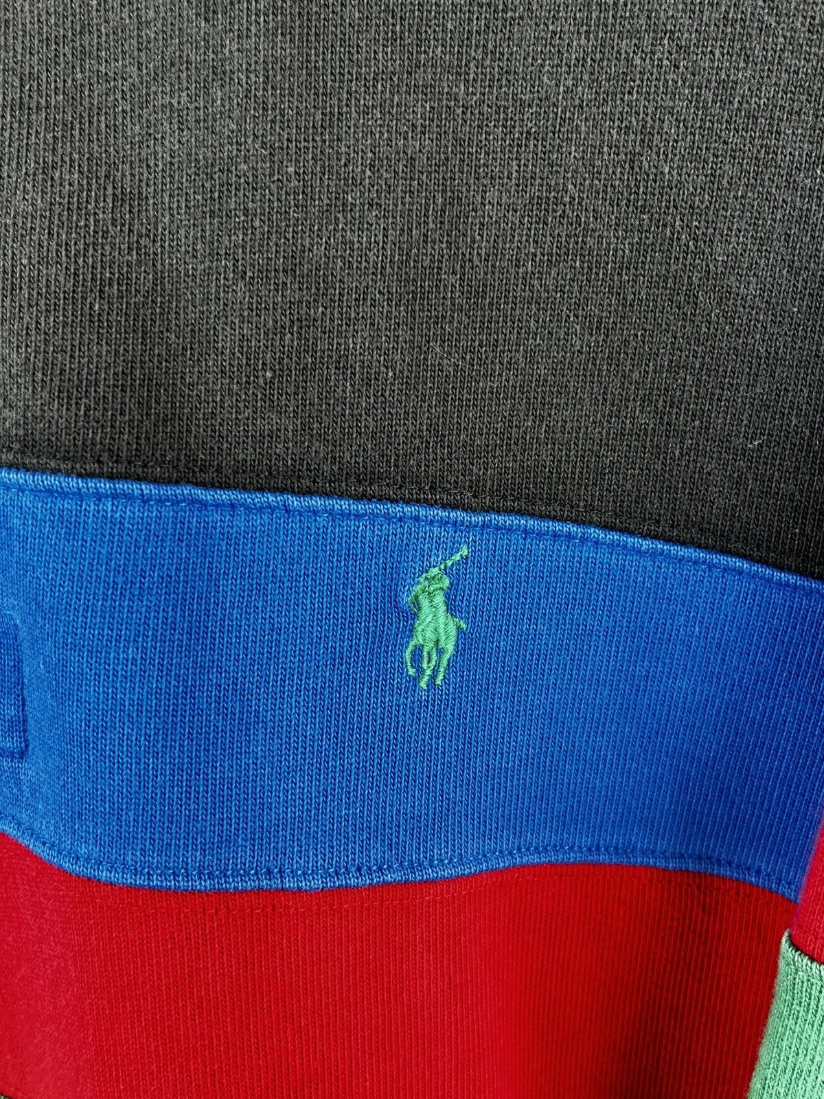 Polo Ralph Lauren Polo Ralph Lauren rugby shirt vintage Size US M / EU 48-50 / 2 - 2 Thumbnail