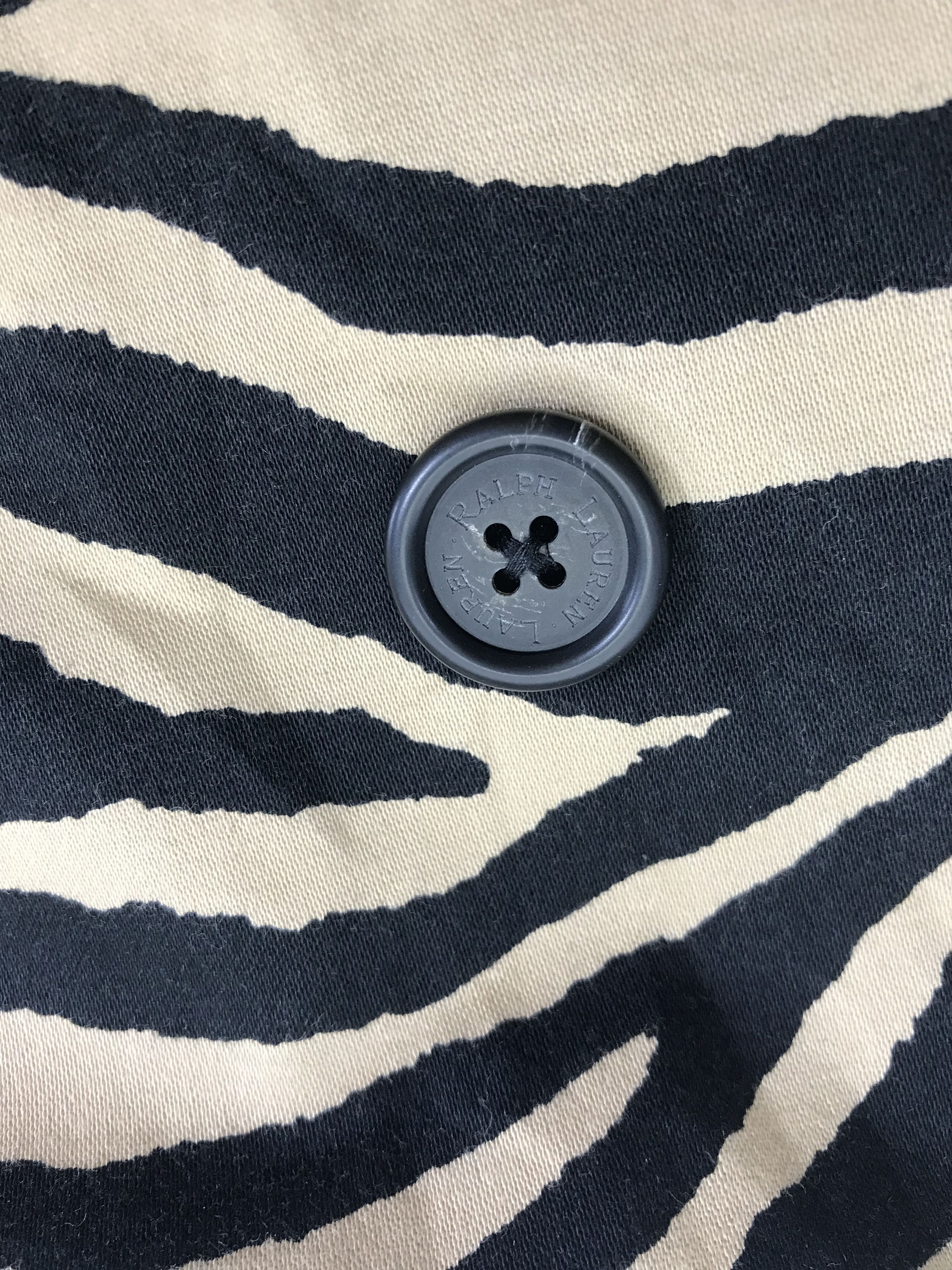 Polo Ralph Lauren Vintage Polo Ralph Lauren Tiger Striped Coat Size M / US 6-8 / IT 42-44 - 9 Thumbnail