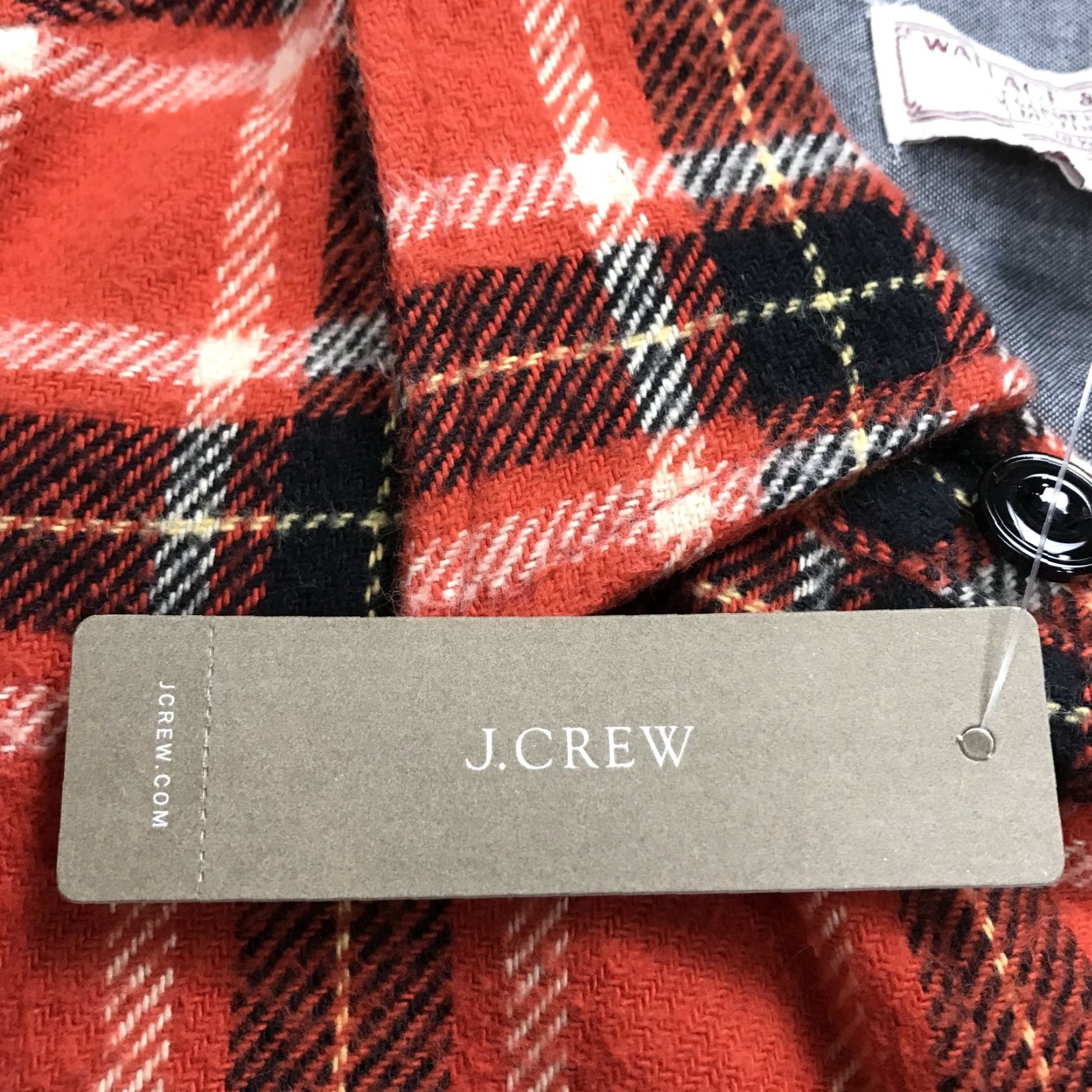 Wallace & Barnes Wallace & Barnes Shirt Mens S Red Plaid Heavyweight Flannel NWT Button-Up Cotton long Sleeve Classic Outdoor 90s style Size US S / EU 44-46 / 1 - 4 Thumbnail