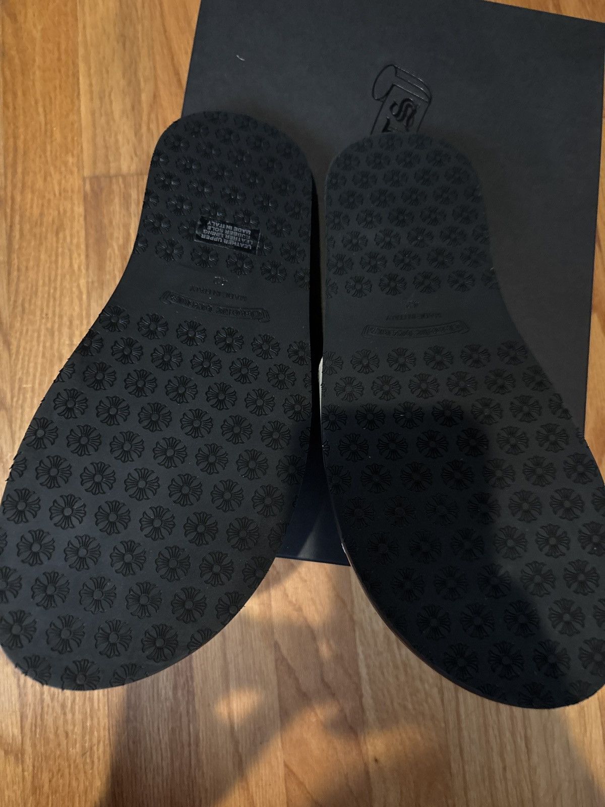 Chrome Hearts Chrome hearts white leather ch plus patch slipper size 42 Size US 9 / EU 42 - 8 Thumbnail