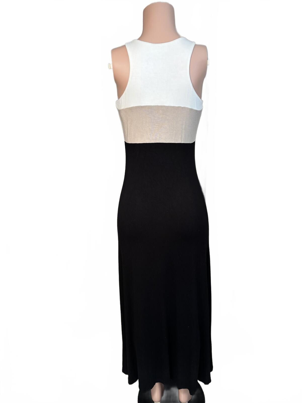 Calvin Klein Calvin Klein Color block Sleeveless Maxi Dress. Small Size S / US 4 / IT 40 - 4 Thumbnail