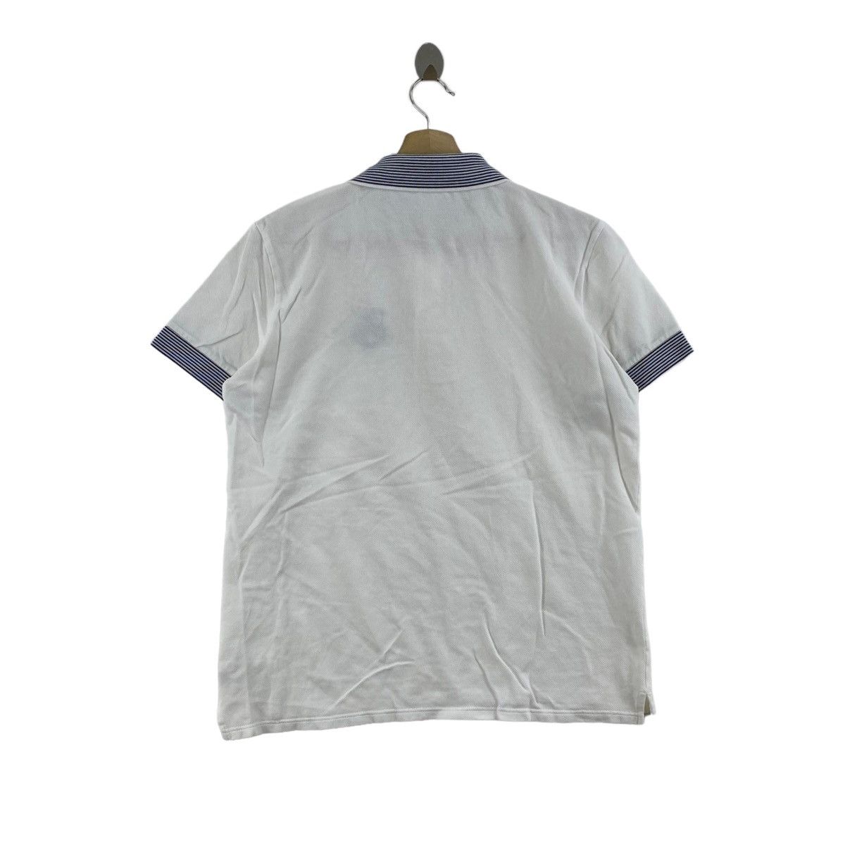 Bally BALLY Italian Brand Embroidered Logo Button Up Collar White Size US M / EU 48-50 / 2 - 3 Thumbnail