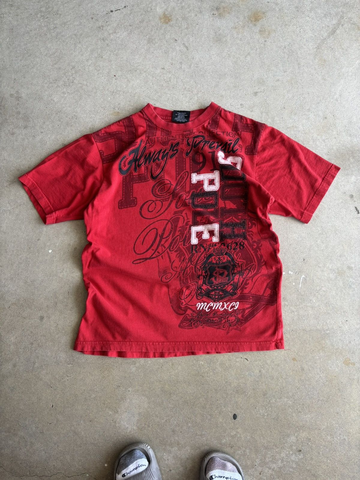 Southpole Vintage Y2K Southpole Boxy Red Jesse Pinkman Shirt Size US L / EU 52-54 / 3 - 1 Thumbnail
