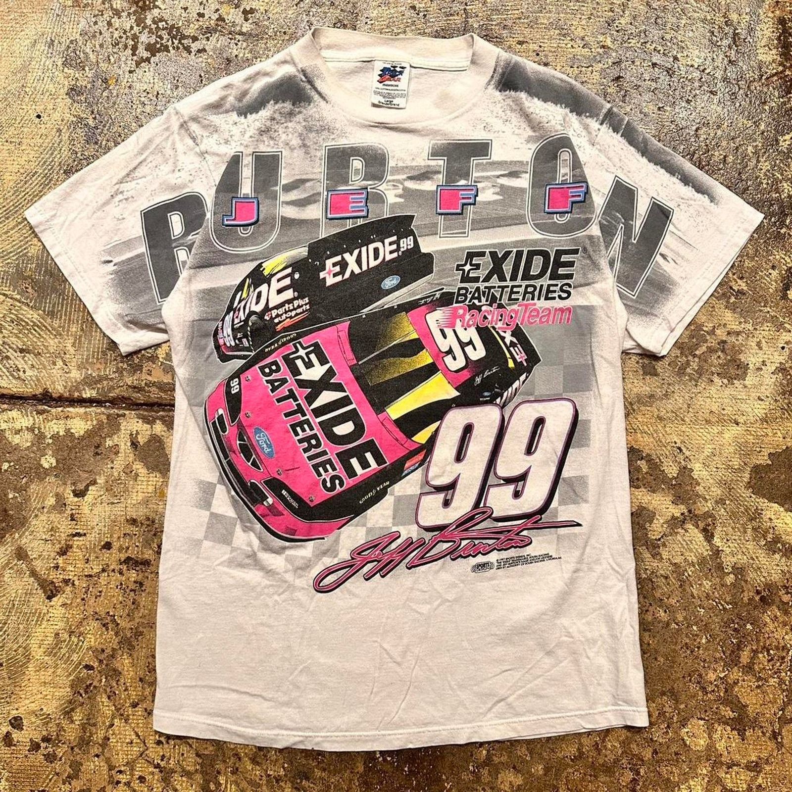 NASCAR Vintage 1999 nascar jeff burton Size US L / EU 52-54 / 3 - 1 Thumbnail