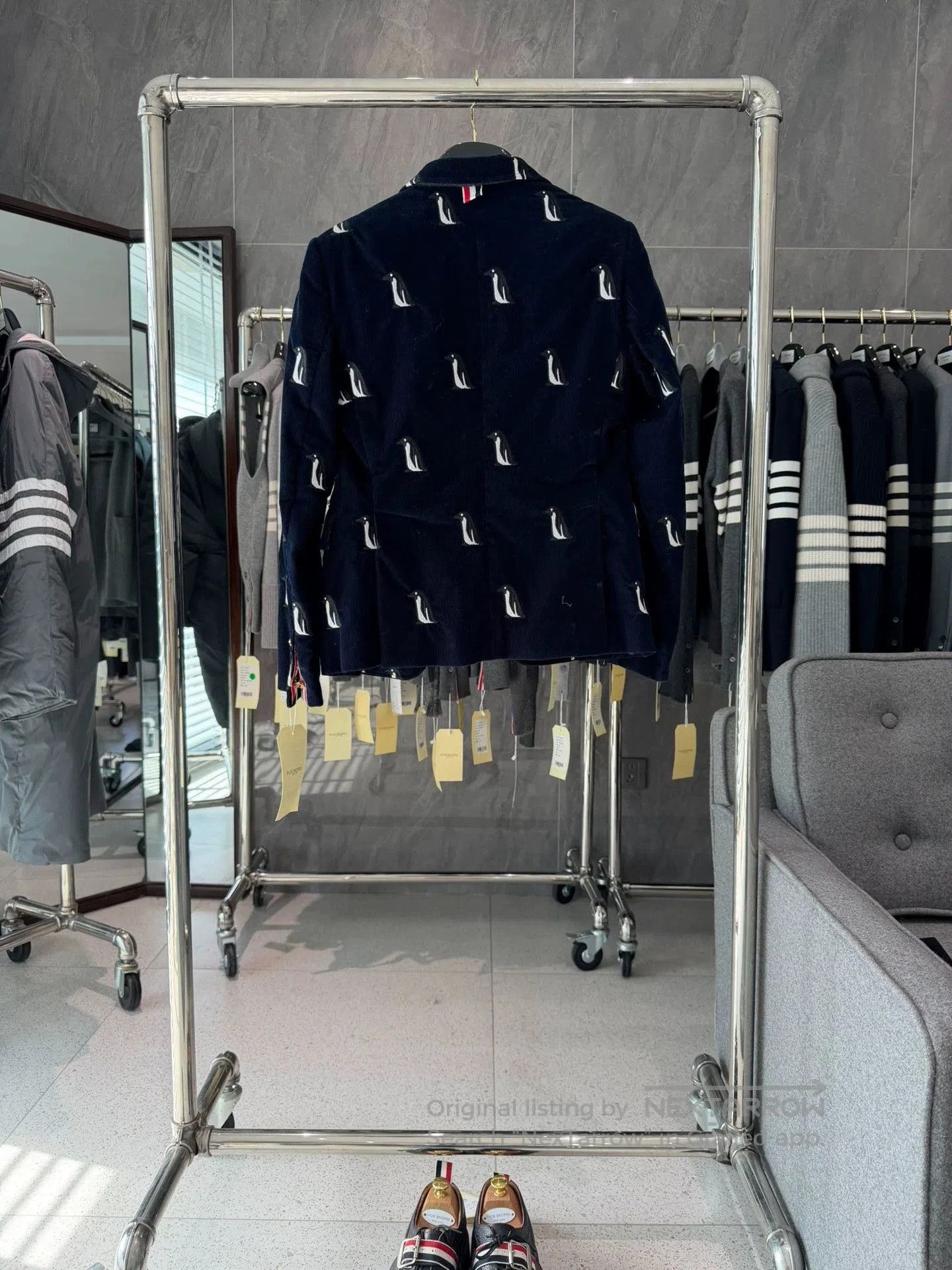 Thom Browne Thom Browne Penguin Embroidery Corduroy Blazer. Size US M / EU 48-50 / 2 - 2 Thumbnail