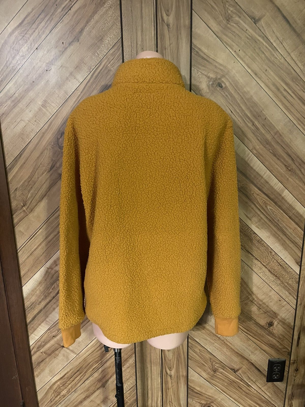Old Navy Old Navy Men’s Large Dark Orange Sherpa Fleece Jacket Size US L / EU 52-54 / 3 - 6 Thumbnail
