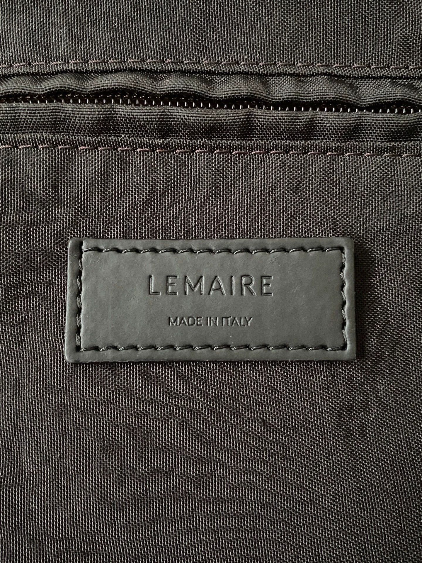 Lemaire Lemaire Soft Game Dark Choc Crossbody M 10/10 Size ONE SIZE - 7 Thumbnail