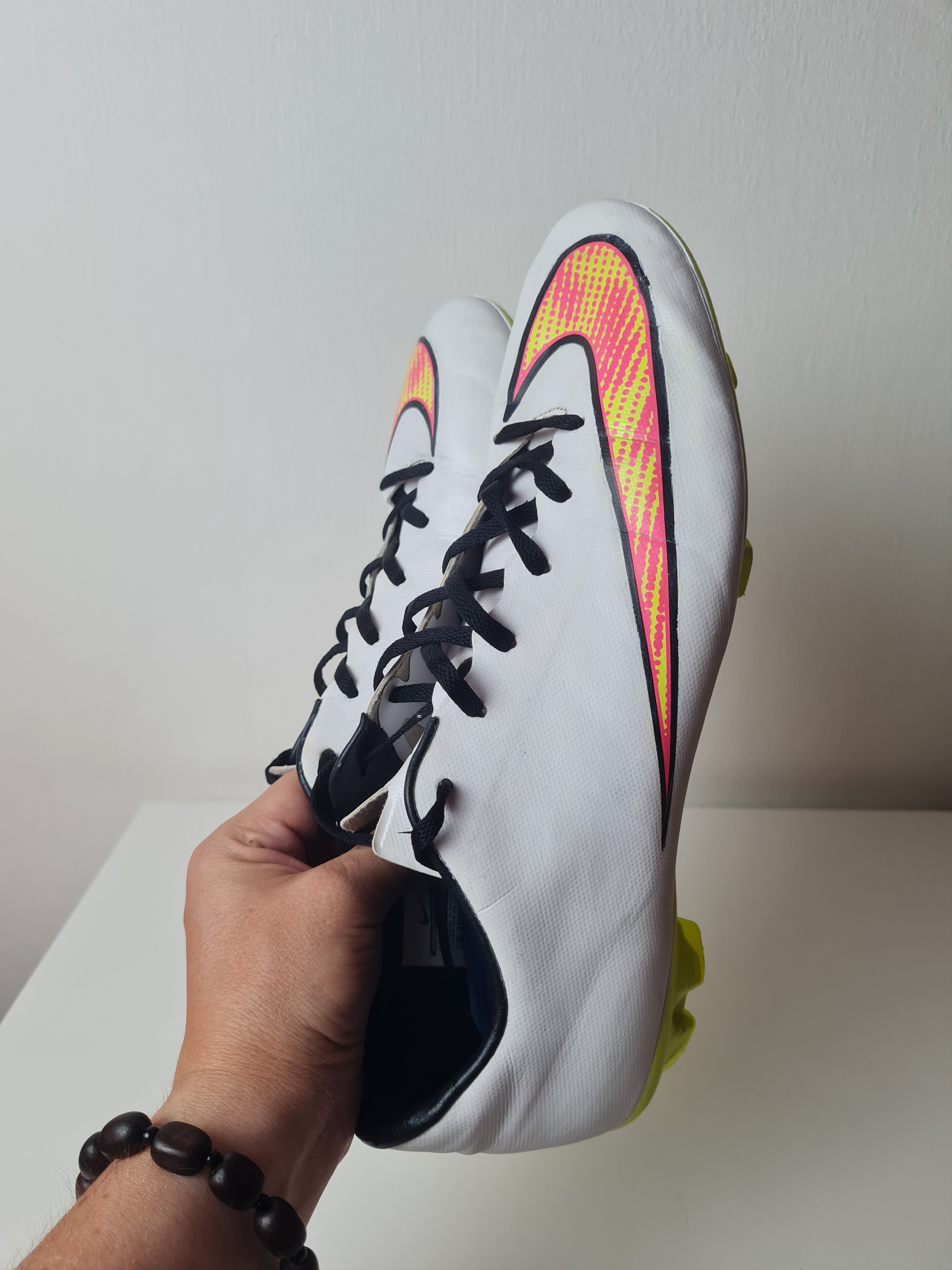 Nike Football Nike Mercurial Victory V FG White Volt Hyper Size US 12.5 / EU 45-46 - 7 Thumbnail