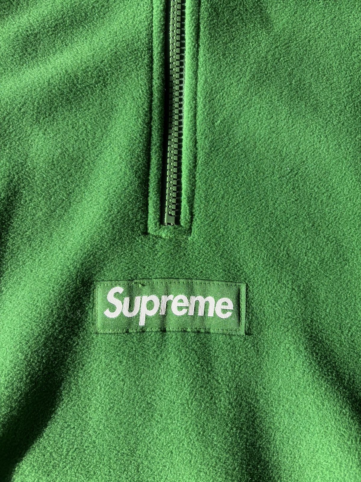 Supreme Supreme Polartec Facemask Half Zip Hooded Sweatshirt (FW24) Size US M / EU 48-50 / 2 - 3 Thumbnail