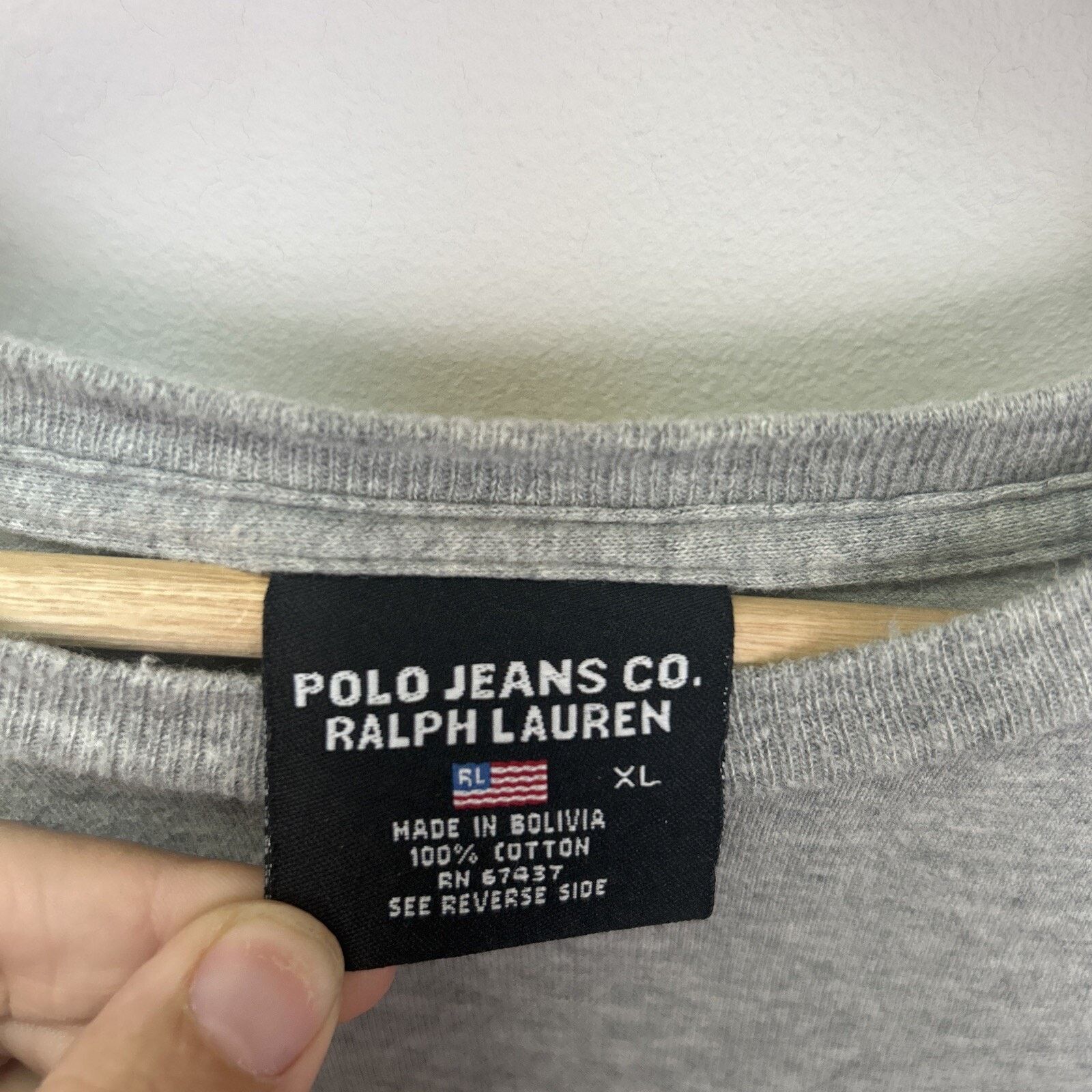 Ralph Lauren Polo Jeans Co. Ralph Lauren Titanium Grey Y2K Size XL Size US XL / EU 56 / 4 - 3 Thumbnail