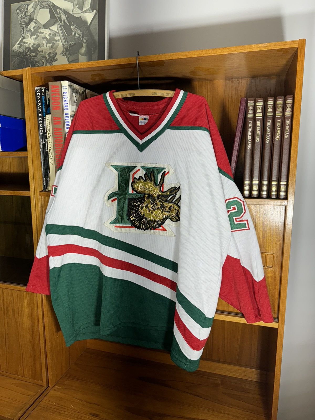 Vintage Vintage Halifax Mooseheads Hockey Jersey Size US XL / EU 56 / 4 - 1 Thumbnail