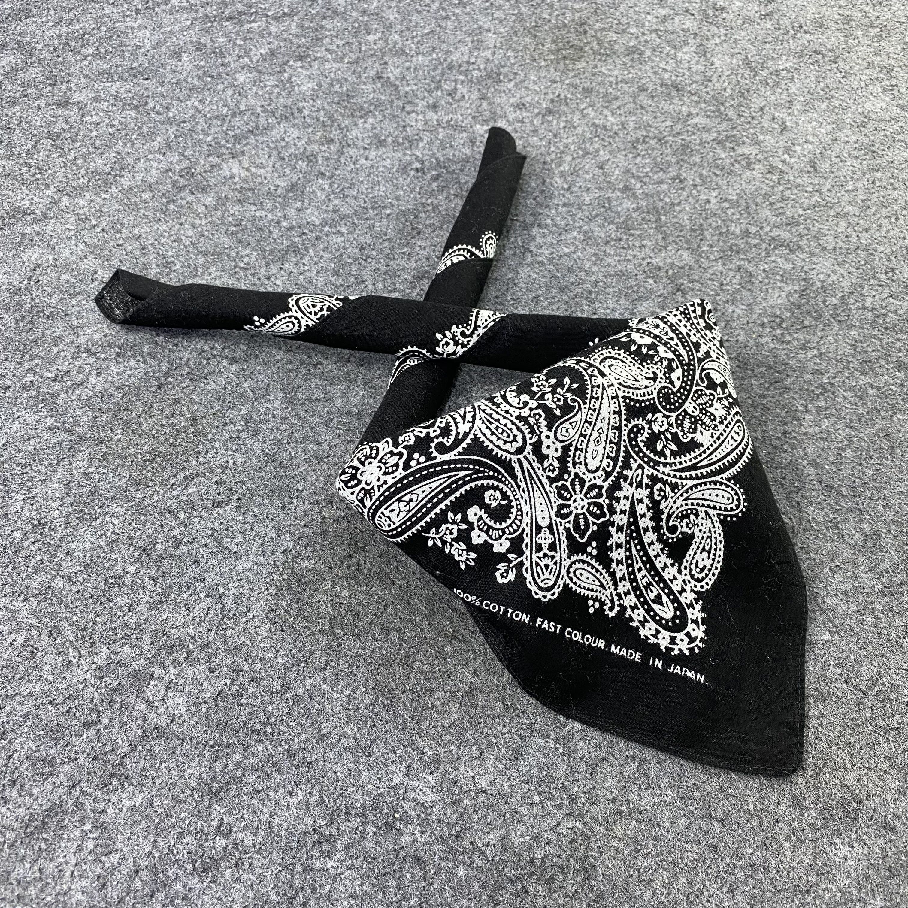 Japanese Brand Paislee Handkerchief / Bandana / Neckerchief-B1423 Size ONE SIZE - 3 Thumbnail