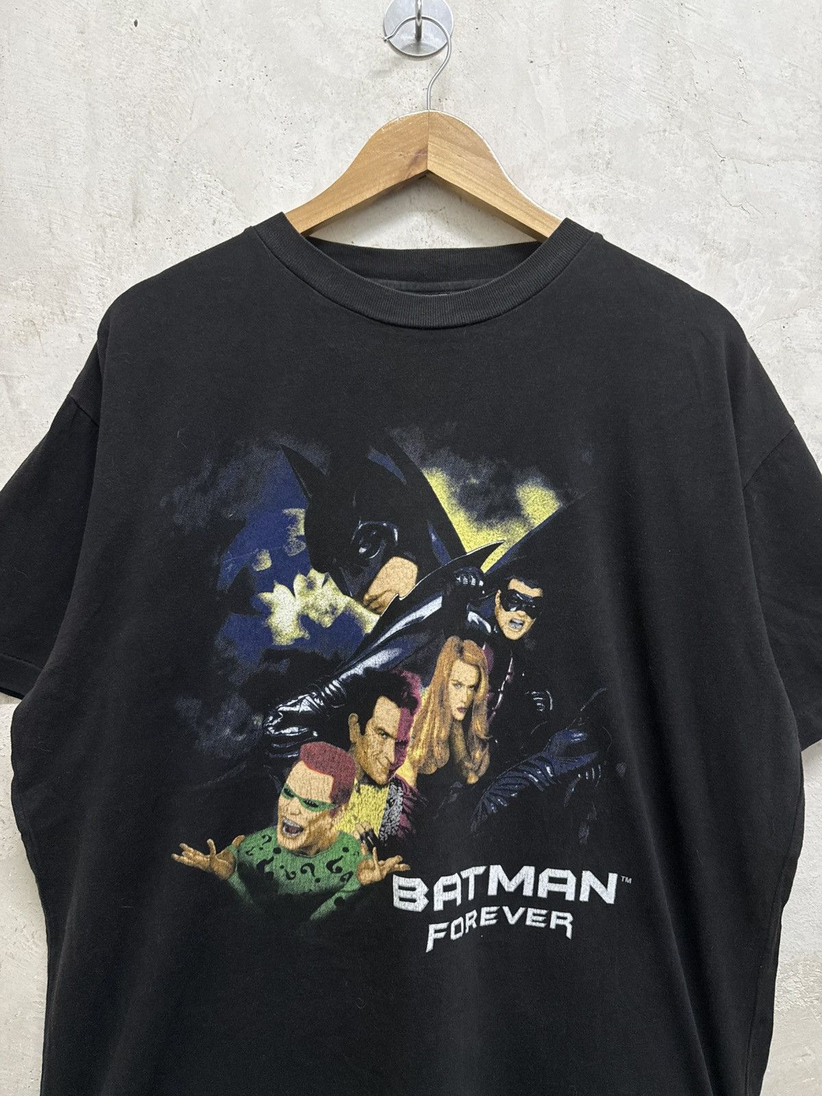 DC Comics Vintage 90s Batman Forever Character Promo Tees Size US XL / EU 56 / 4 - 2 Thumbnail