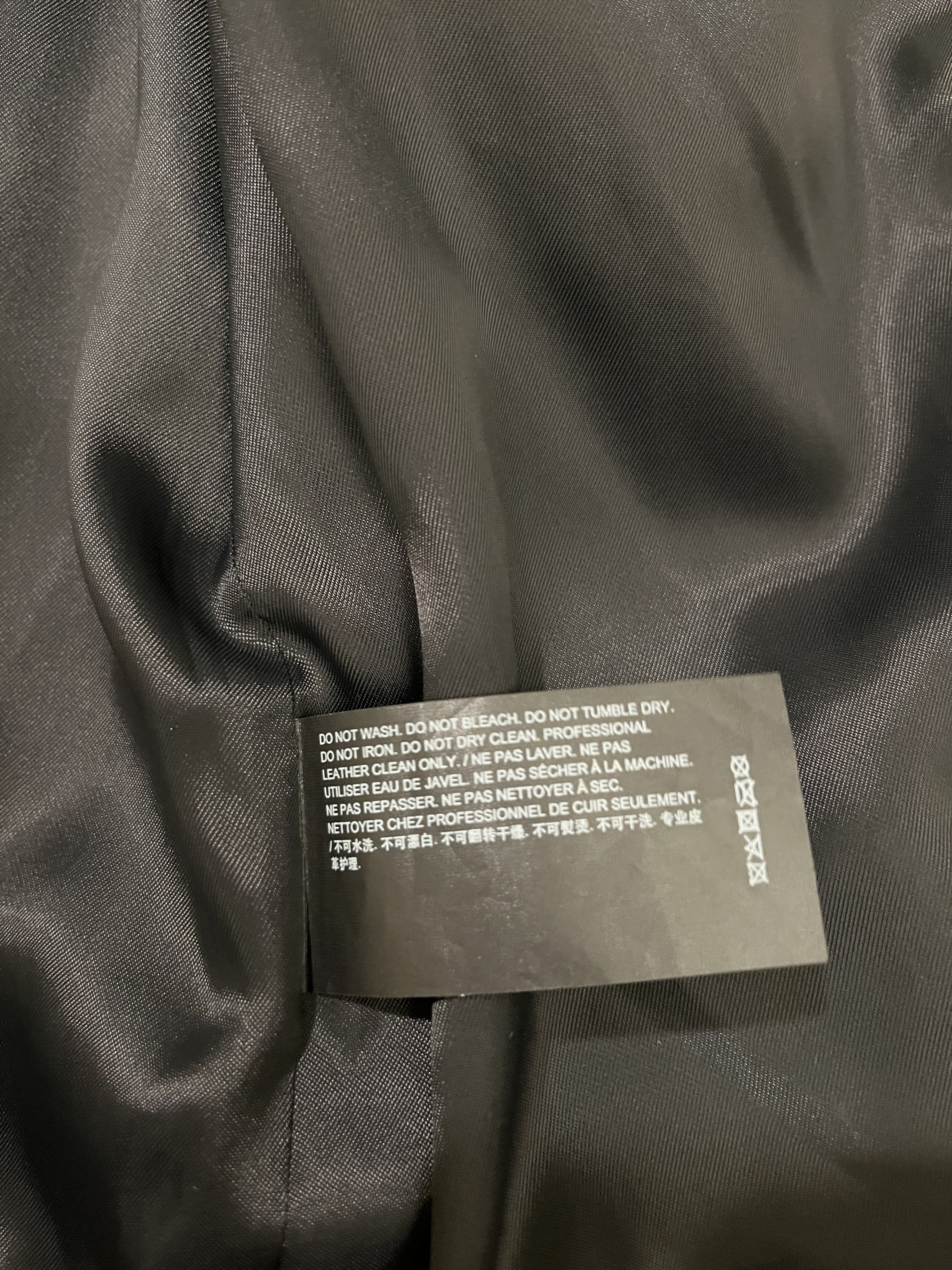 Theory Theory Leather Jacket Size US XL / EU 56 / 4 - 8 Thumbnail