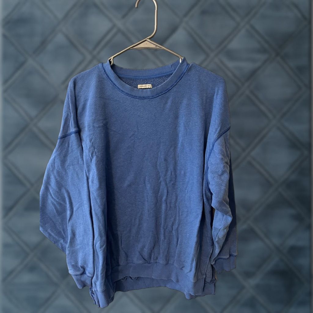 American Eagle Outfitters VINTAGE American Eagle Women's Jegging Fit Long Sleeve Pullover Sweater Blue XS Size XS / US 0-2 / IT 36-38 - 1 Thumbnail