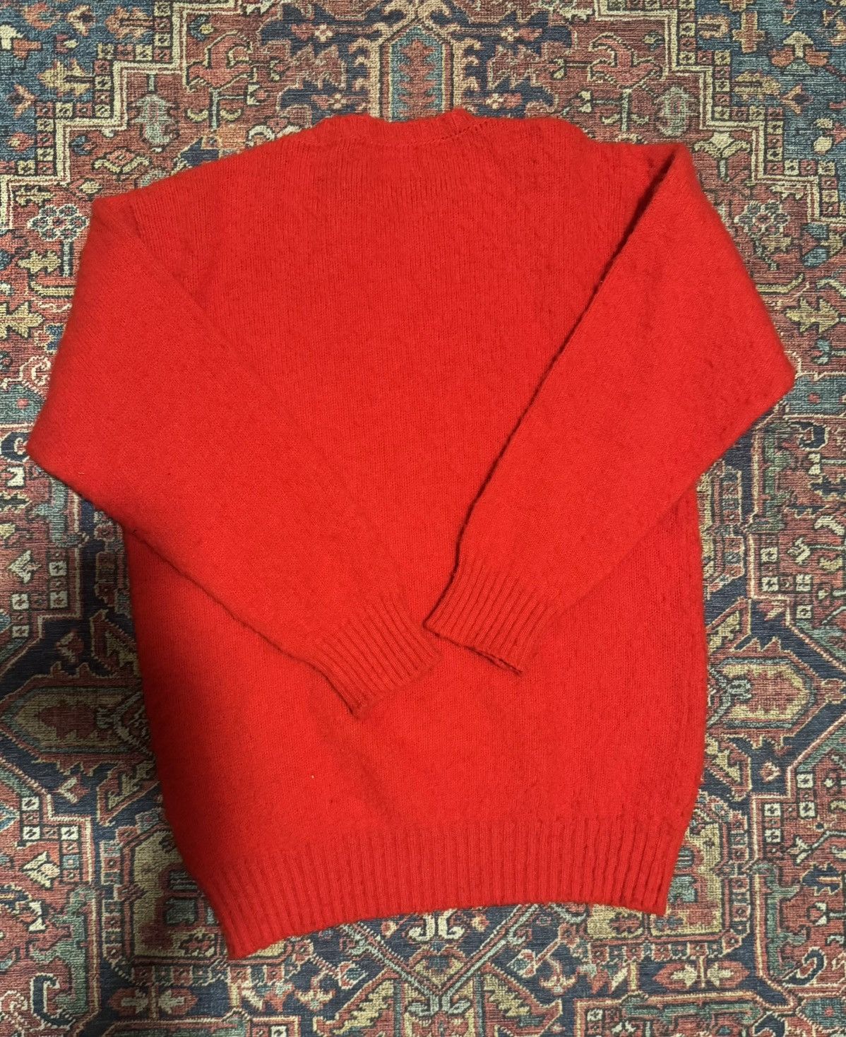 Vintage Shetland Woolen Co. Sweater Size US XL / EU 56 / 4 - 2 Thumbnail