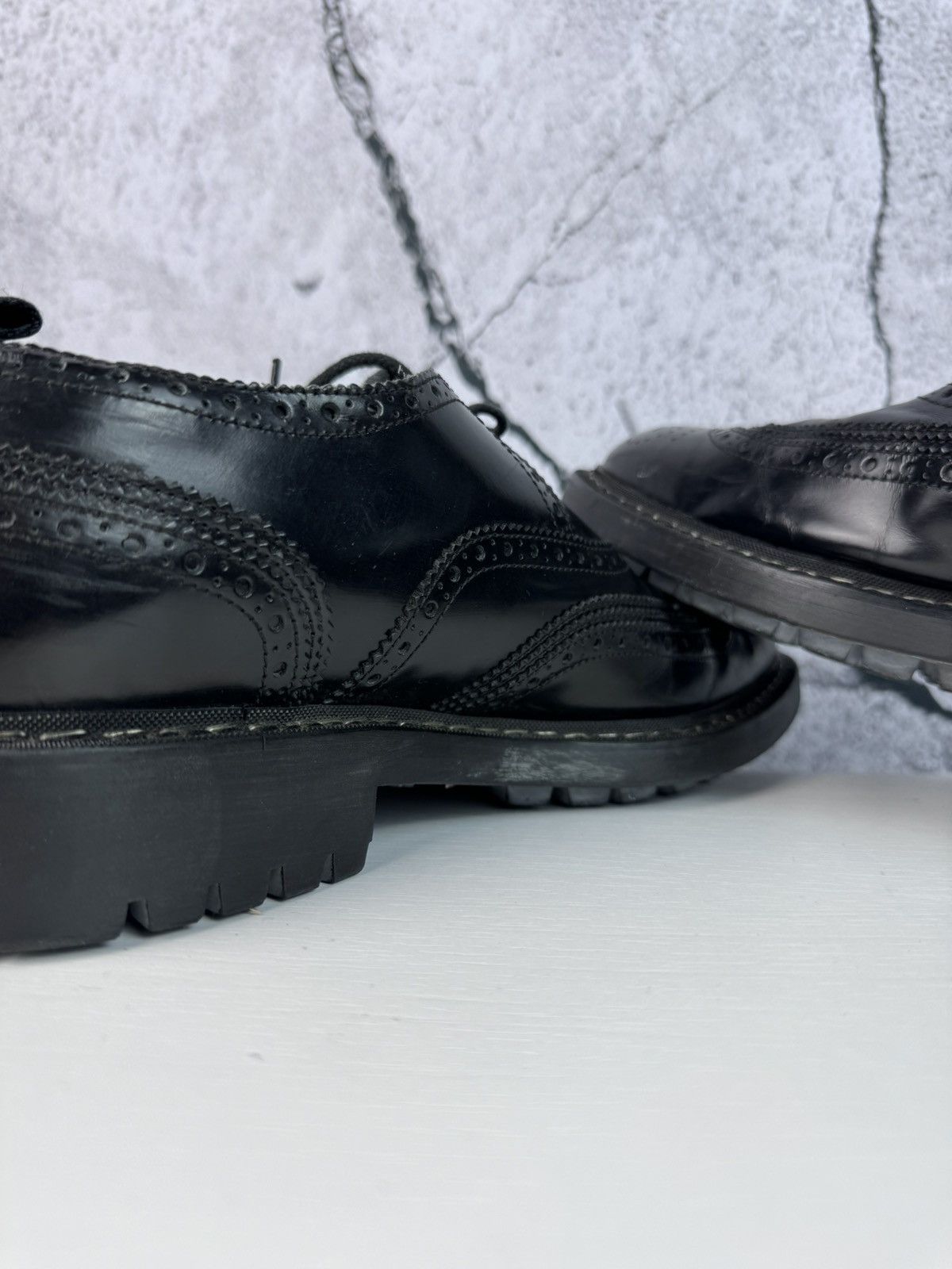 Givenchy RARE Givenchy Chunky Leather Derbies Shoes Size US 11 / EU 44 - 12 Thumbnail