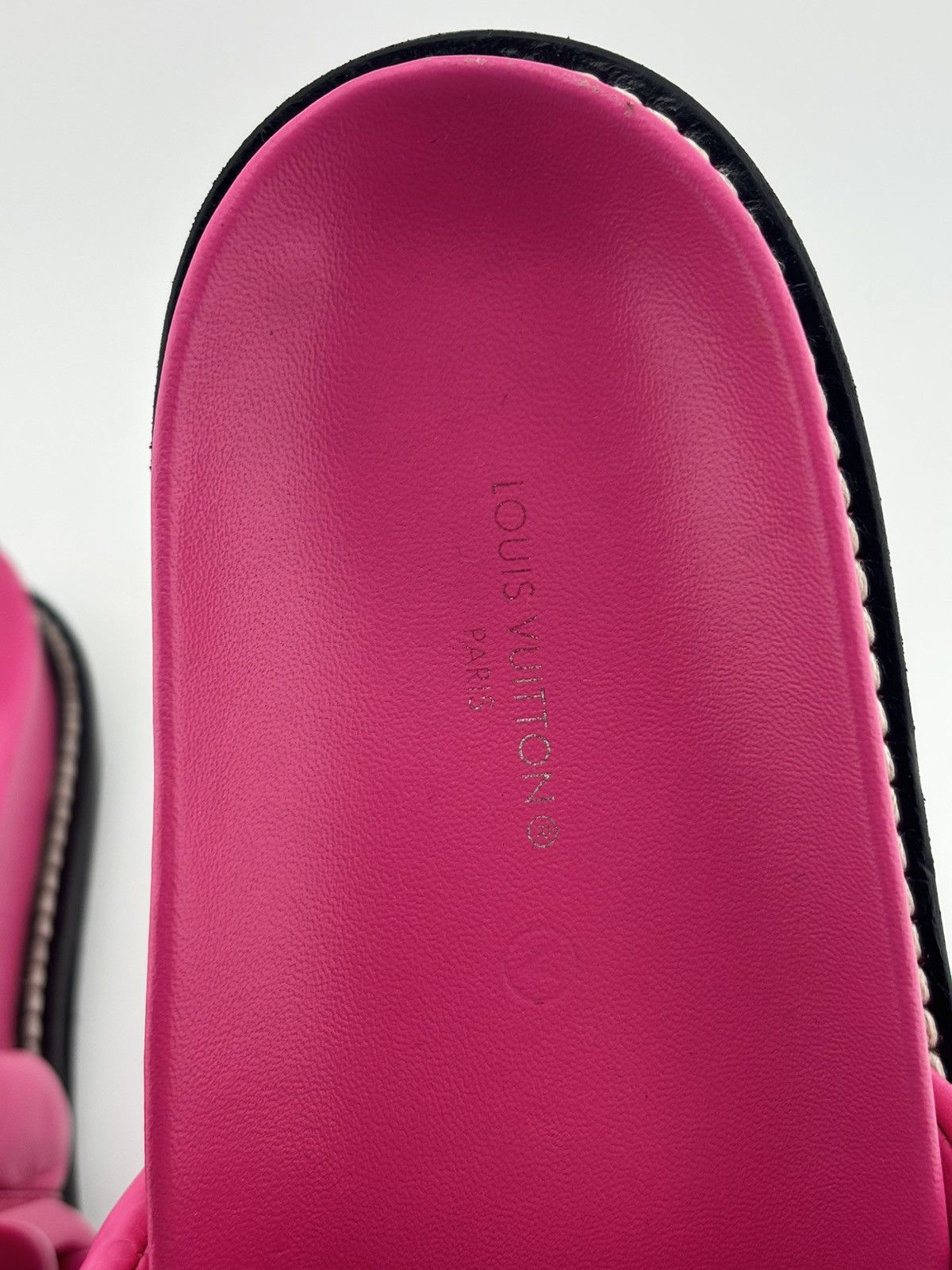Louis Vuitton LOUIS VUITTON CALFSKIN EMBOSSED MONOGRAM SUNSET FLAT COMFORT Size US 6 / IT 36 - 7 Thumbnail