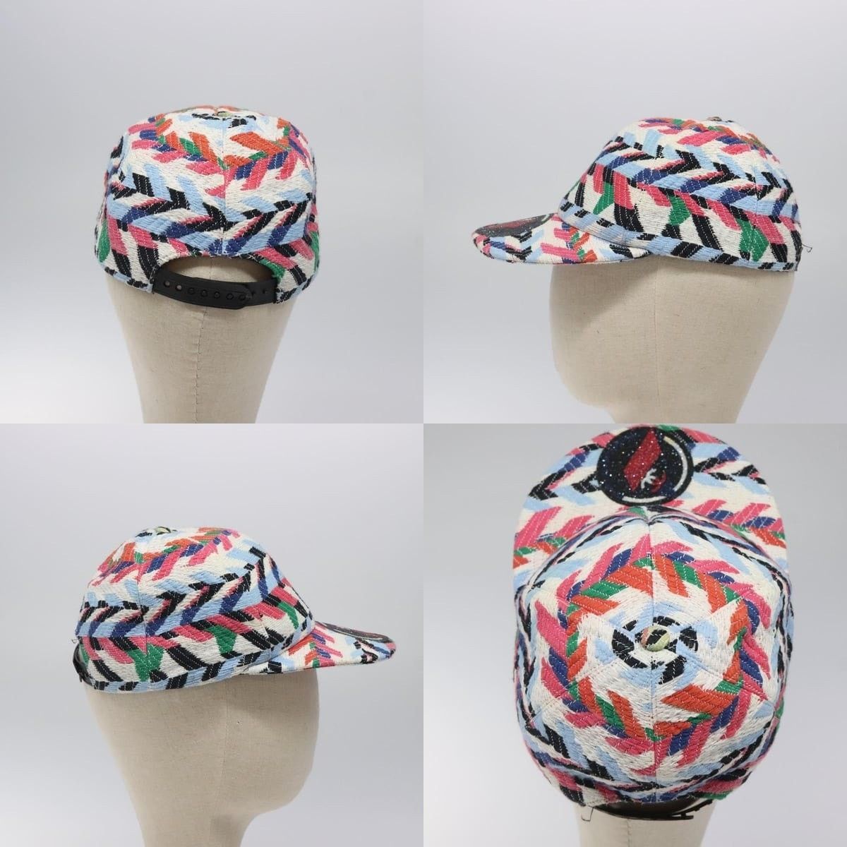 Chanel Chanel Airline Cap Cotton Multicolor CC Size ONE SIZE - 3 Thumbnail