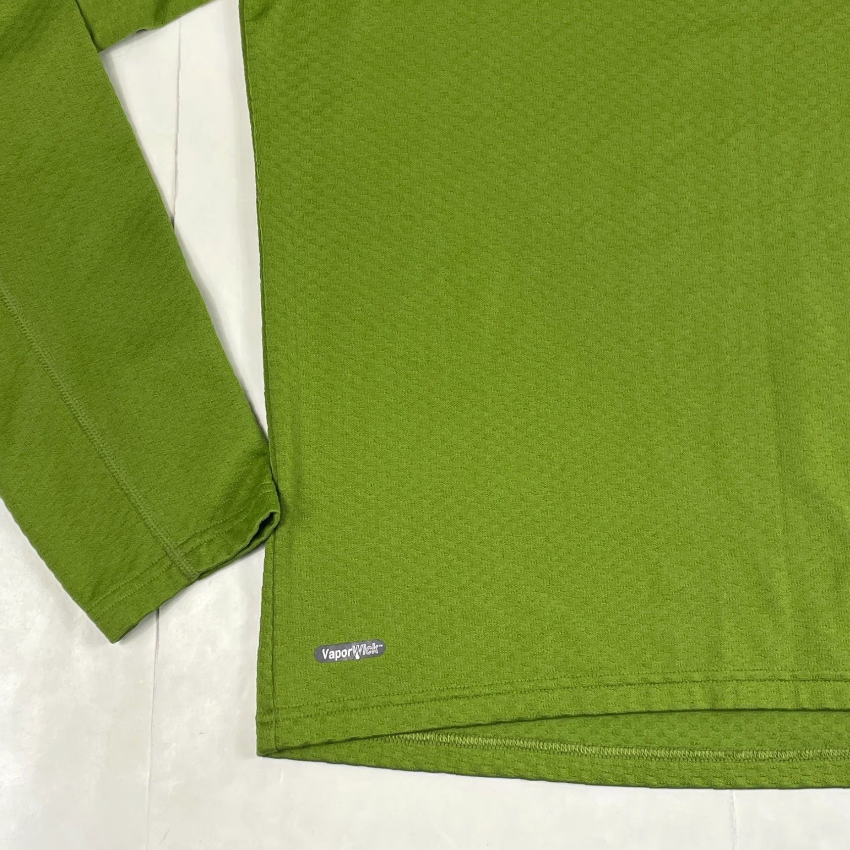 The North Face The North Face Shirt Mens Small Green Vaporwick Baselayer Golf Climbing Workout Size US S / EU 44-46 / 1 - 5 Thumbnail
