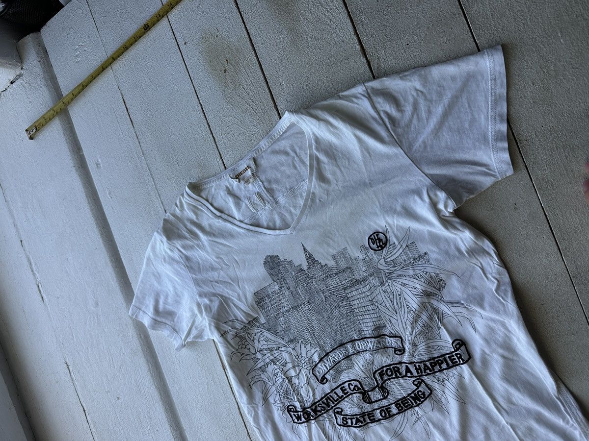 Diesel 🚨DIESEL AVANT GARDE ARCHIVE VINTAGE BIG LOGO T-SHIRT Y2K TEE Size US S / EU 44-46 / 1 - 2 Thumbnail