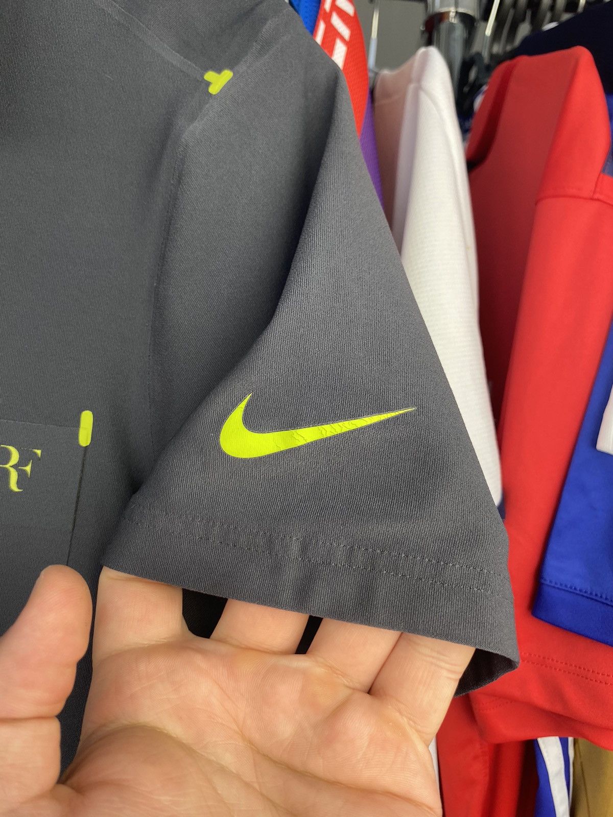 Nike Nike 2012 Roger Federer RF Wimbledon Polo Tennis Shirt Size US S / EU 44-46 / 1 - 6 Thumbnail