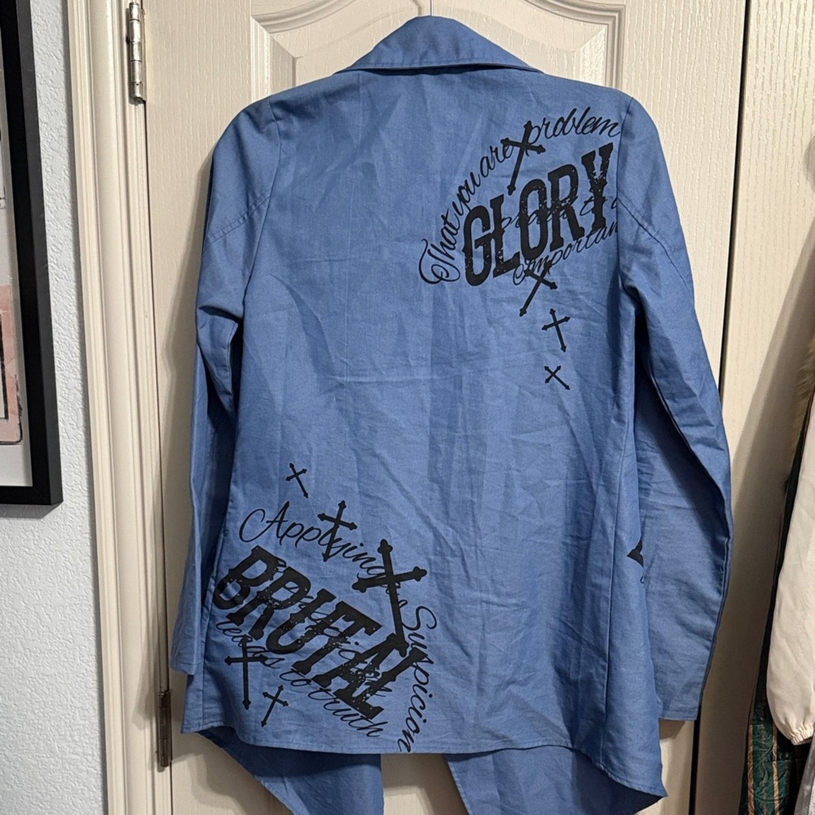 Other Ghost of Harlem Waterfall Jacket Y2K Grunge Avant Garde Size ONE SIZE - 5 Thumbnail
