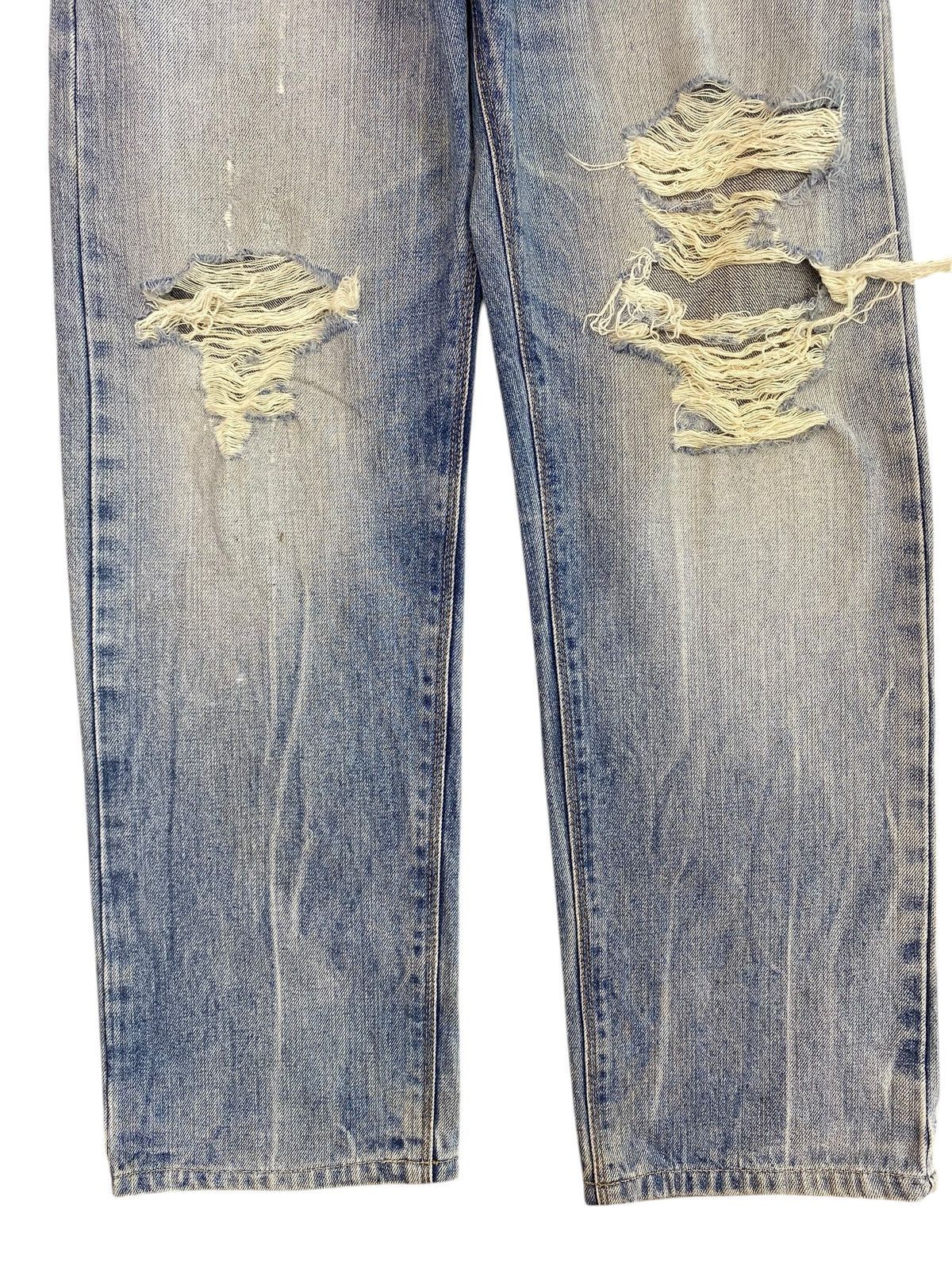 Edwin Edwin Vintage Faded Wash Distressed Style Loose Jeans Size US 32 / EU 48 - 9 Thumbnail