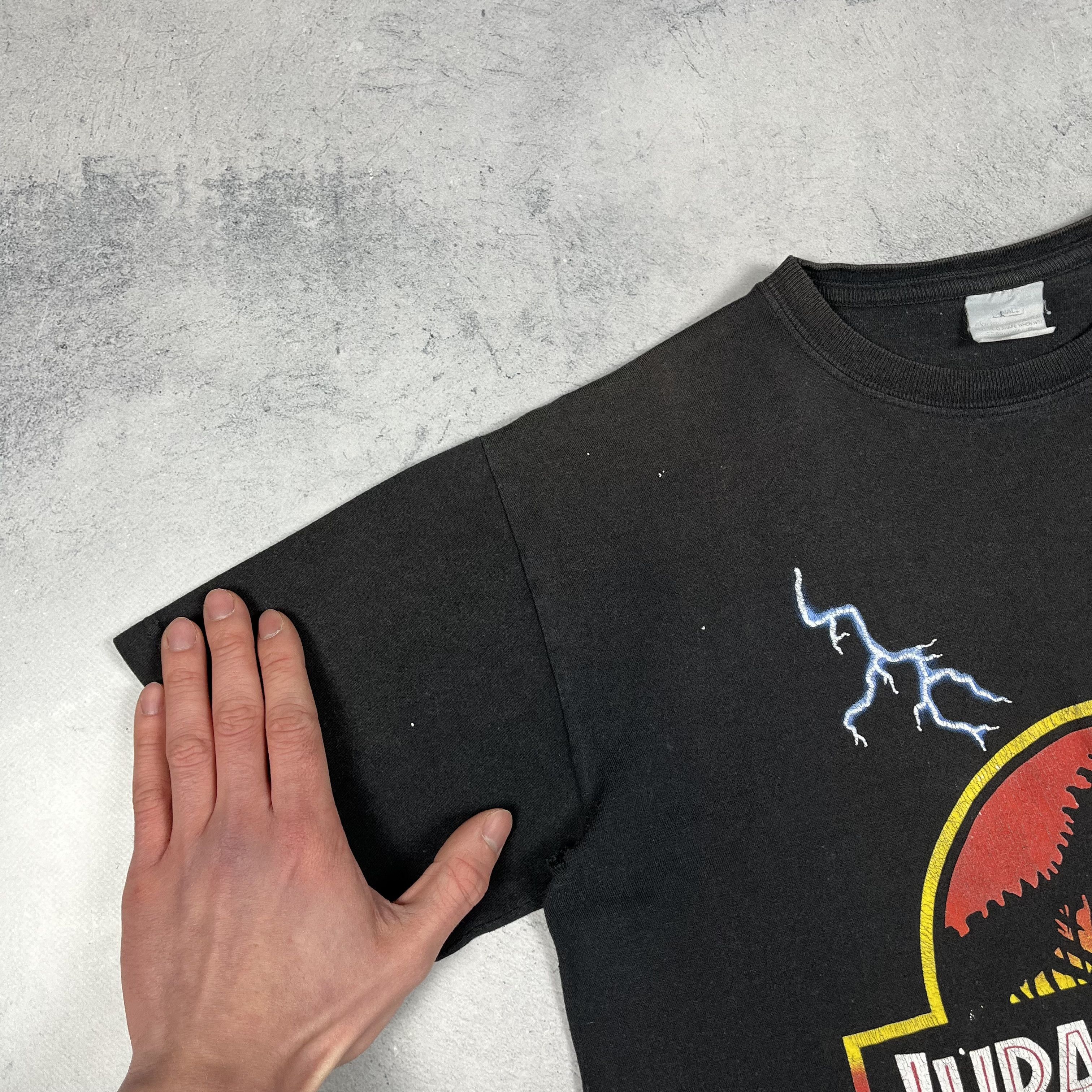 Expert Horror Vintage Jurassic Park Steven Spielberg Big Logo T Shirt 1992 Size US S / EU 44-46 / 1 - 11 Thumbnail