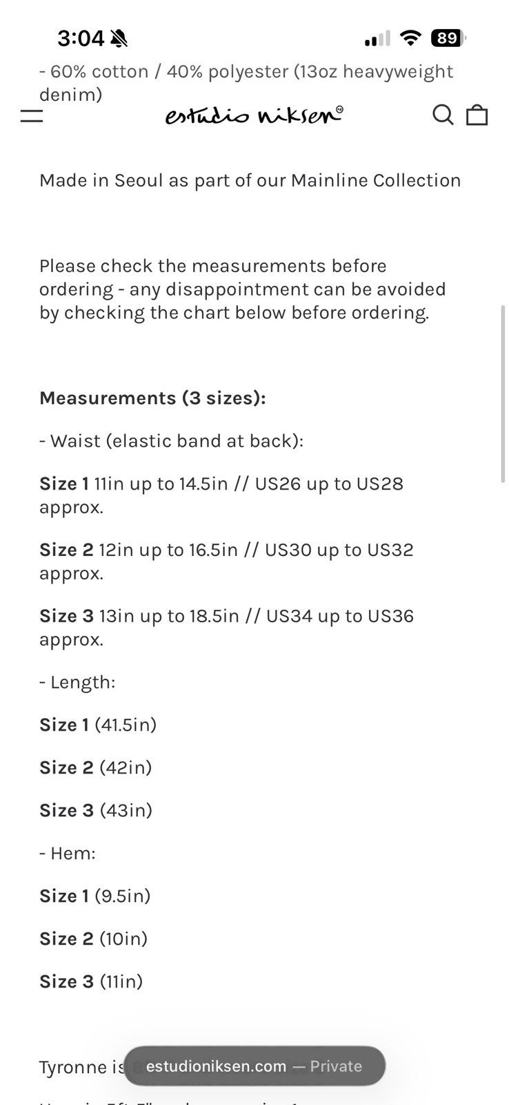 Other Estudio Niksen - Raw denim in stitch jeans Size US 32 / EU 48 - 7 Thumbnail