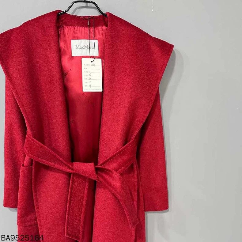 Max Mara Max Mara Railto red bathrobe coat Size S / US 4 / IT 40 - 2 Thumbnail