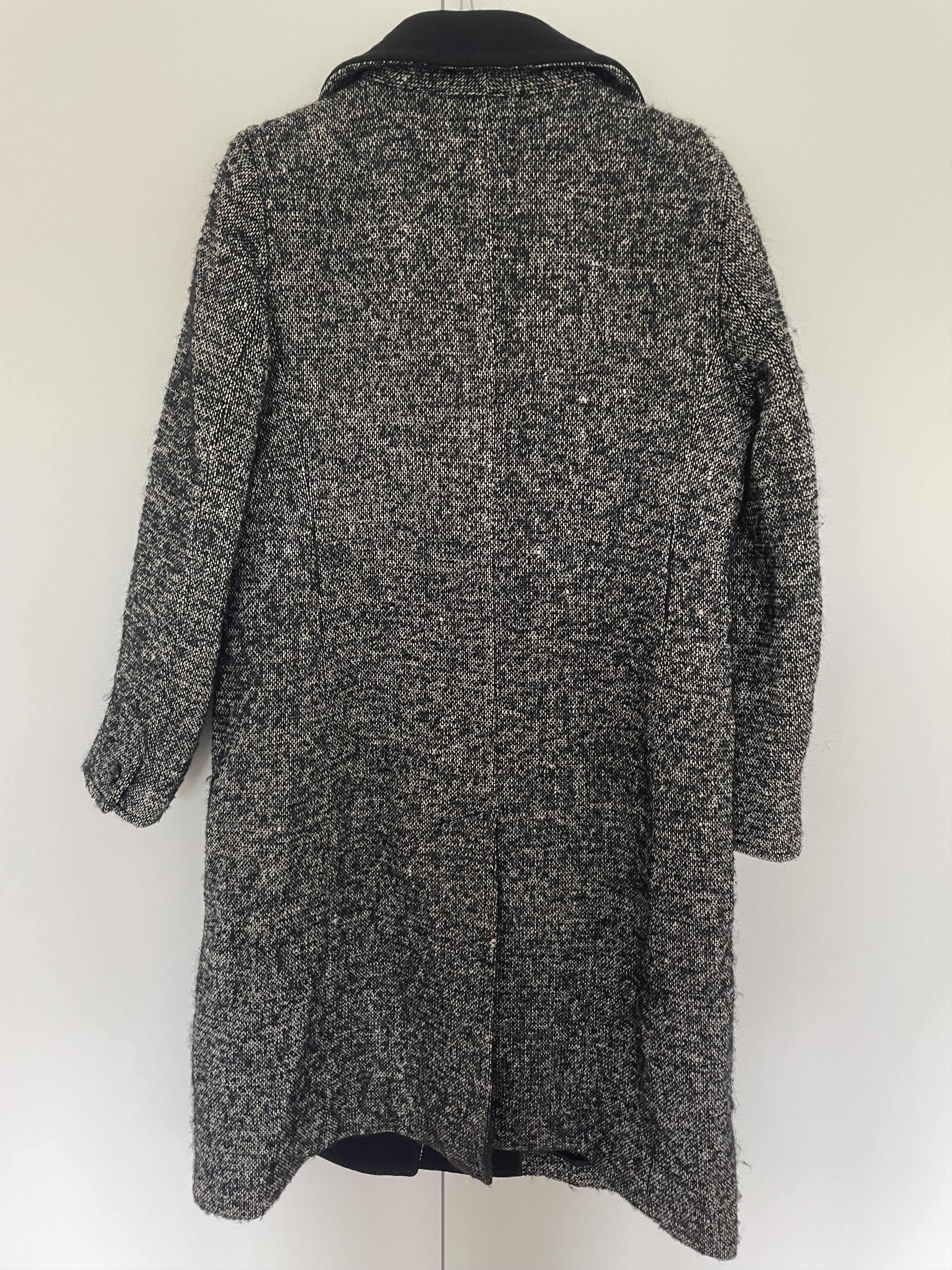 Max Mara Max Mara Studio Wool Tweed Coat Size L / US 10 / IT 46 - 5 Thumbnail