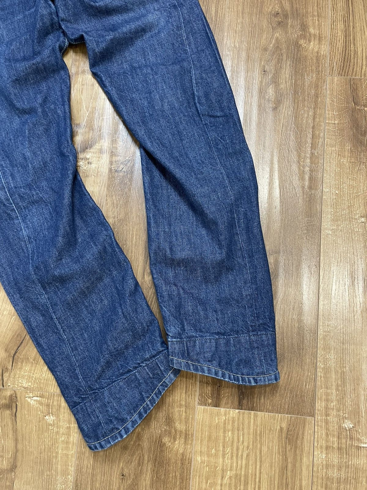 Levi's Vintage Levi’s 835 Blue Denim Straight Cowboy Jeans Pants Size US 30 / EU 46 - 3 Thumbnail