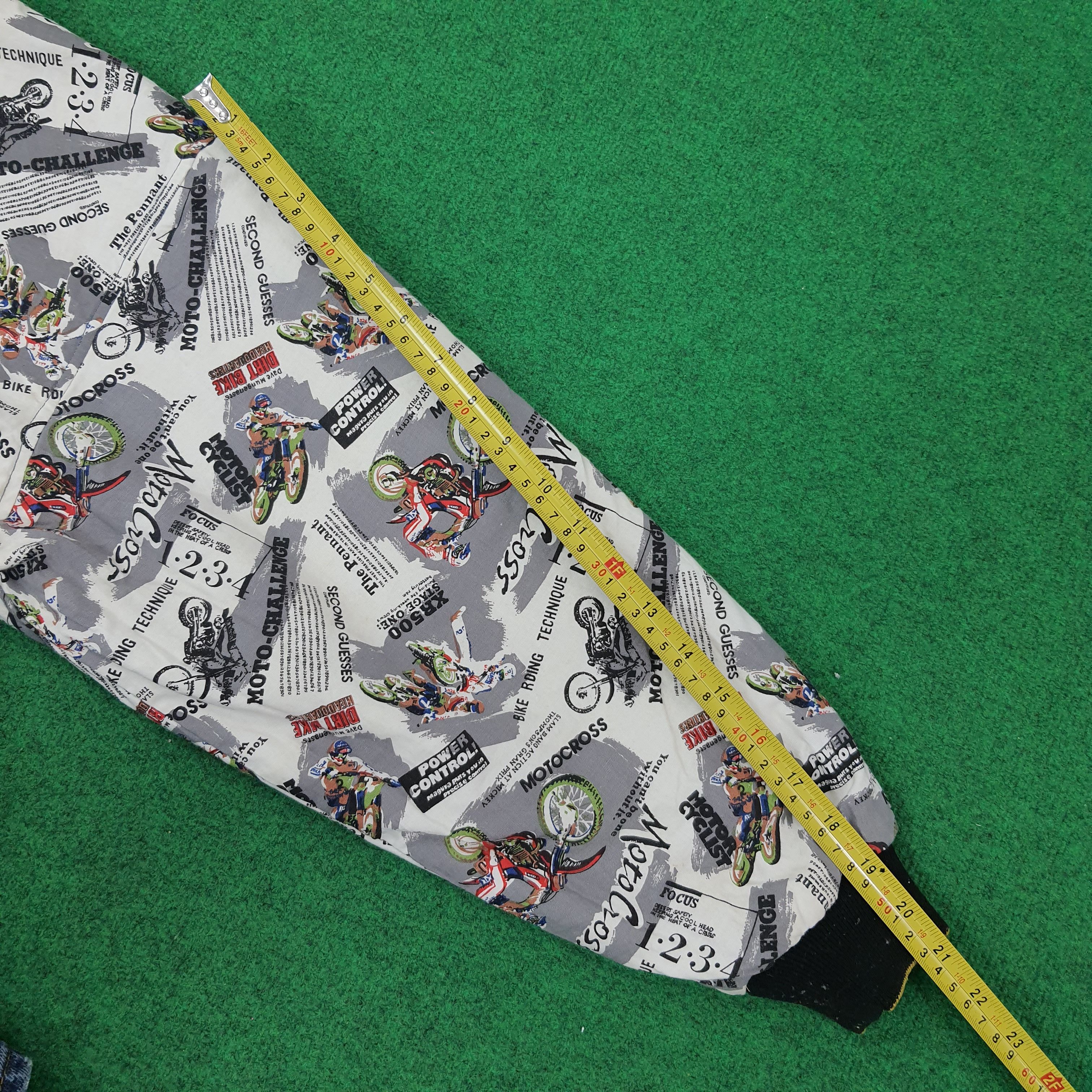 Japanese Brand Vintage Motor Cross Reversible Custom Honda Racing C247N6 Size US M / EU 48-50 / 2 - 7 Thumbnail