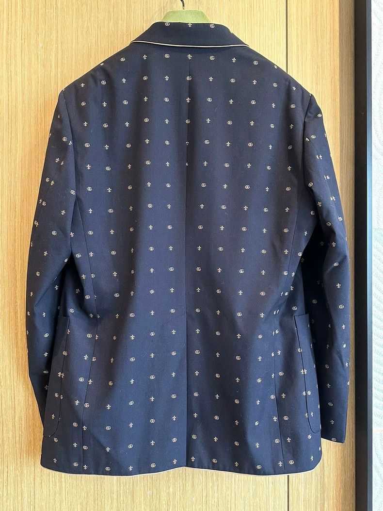 Gucci Gucci New double G full logo suit 2502-Nextarrow Size 48R - 2 Thumbnail