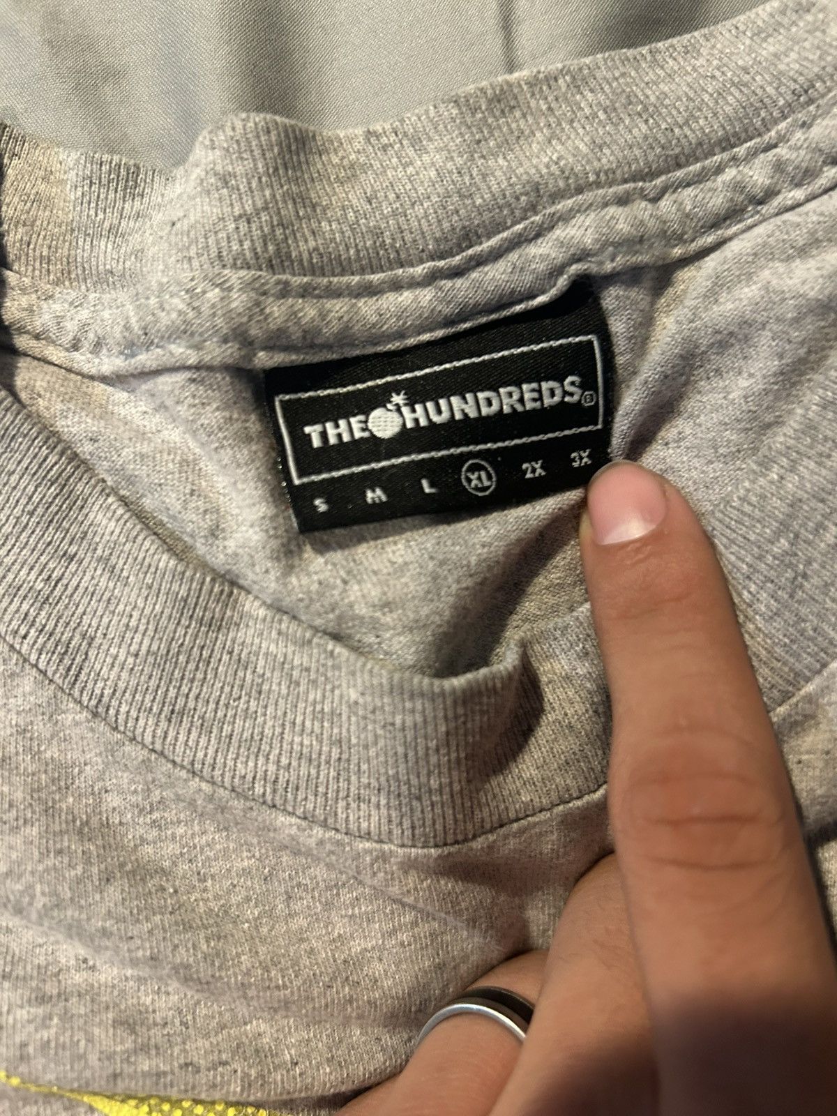 Japanese Brand × The Hundreds The Hundreds green bomb tee Size US XL / EU 56 / 4 - 4 Thumbnail