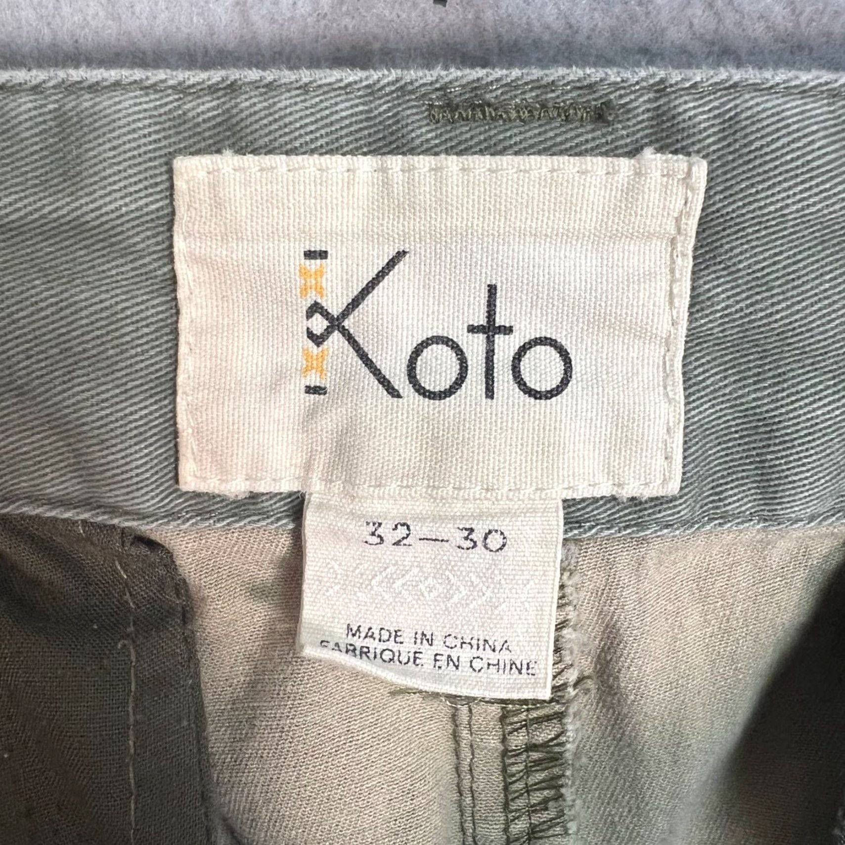 Vintage VINTAGE Koto Pants Adult 32x30 Green Camouflage Skinny Fit Cotton Blend Mens Size US 32 / EU 48 - 3 Thumbnail