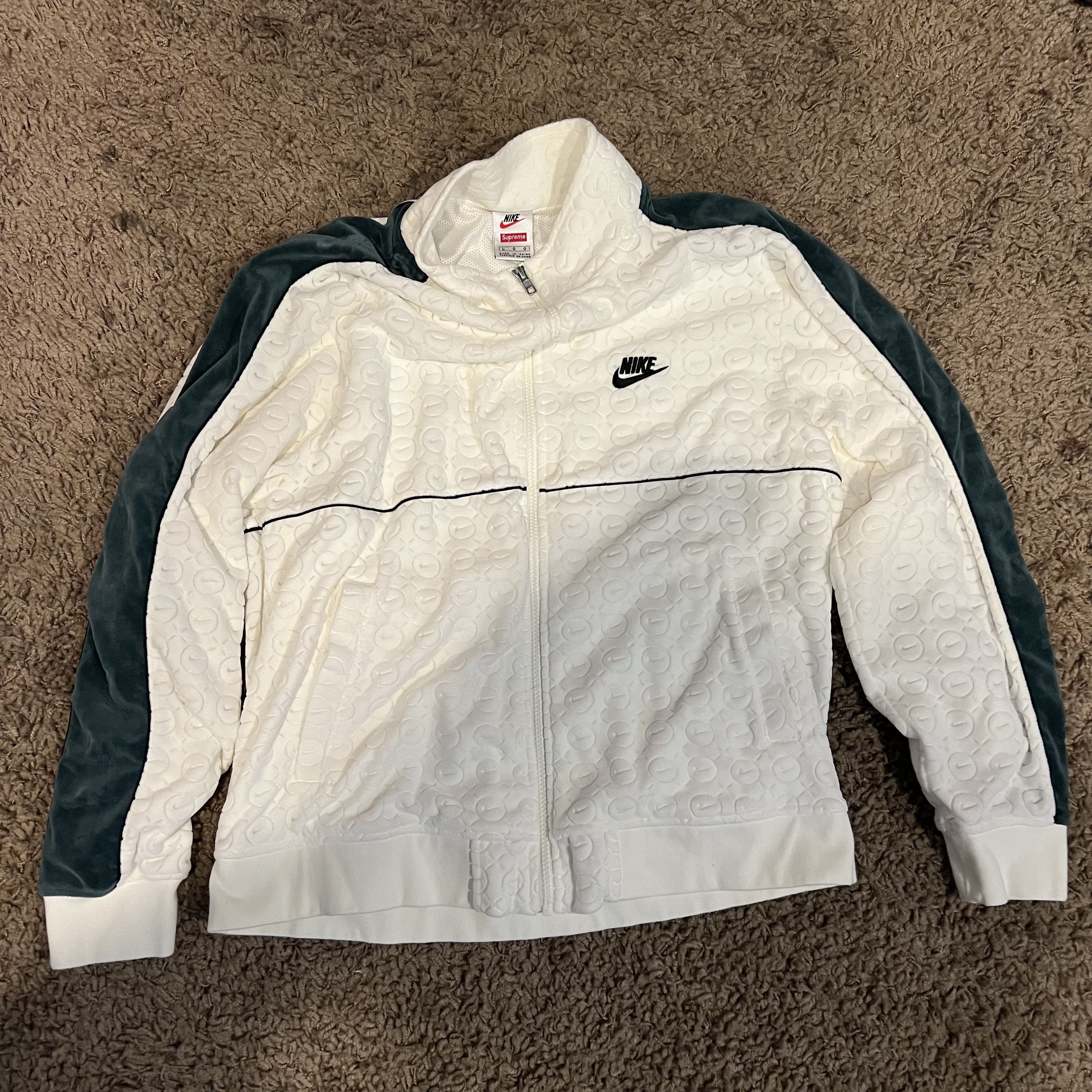 Supreme Supreme Nike Velour Track Jacket | Grailed