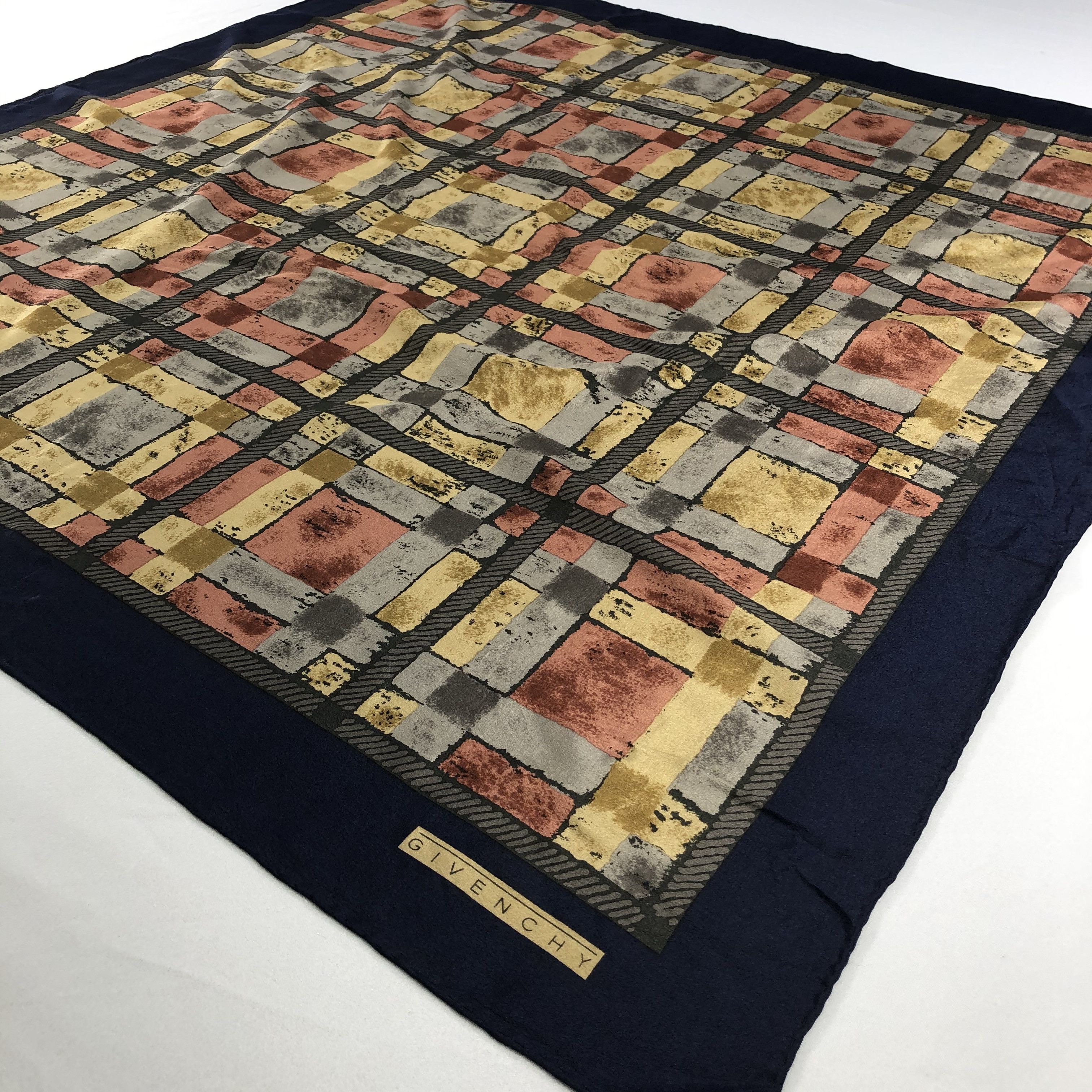 Vintage Vintage Givenchy Silk Scarf Size ONE SIZE - 3 Thumbnail